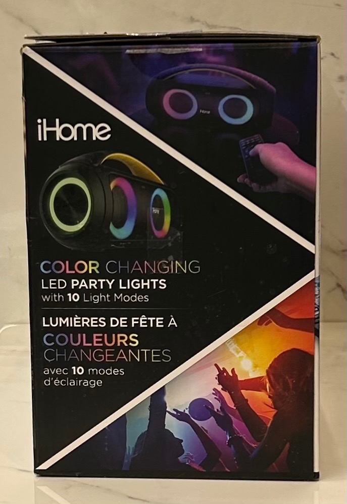 IHome Color Changing Splashproof BoomBox - photo 3