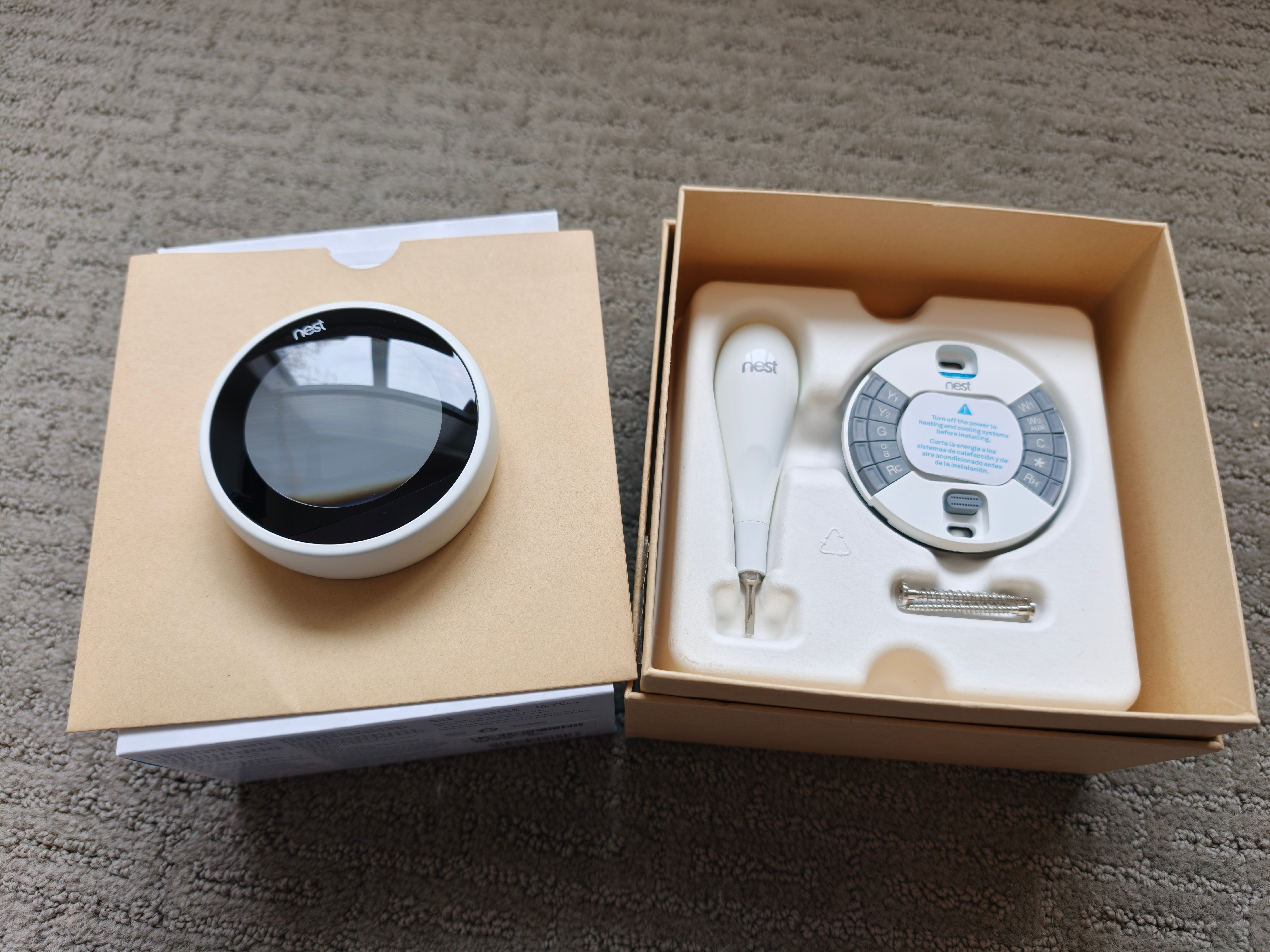 Google Nest Learning Thermostat 3rd Gen - photo 2