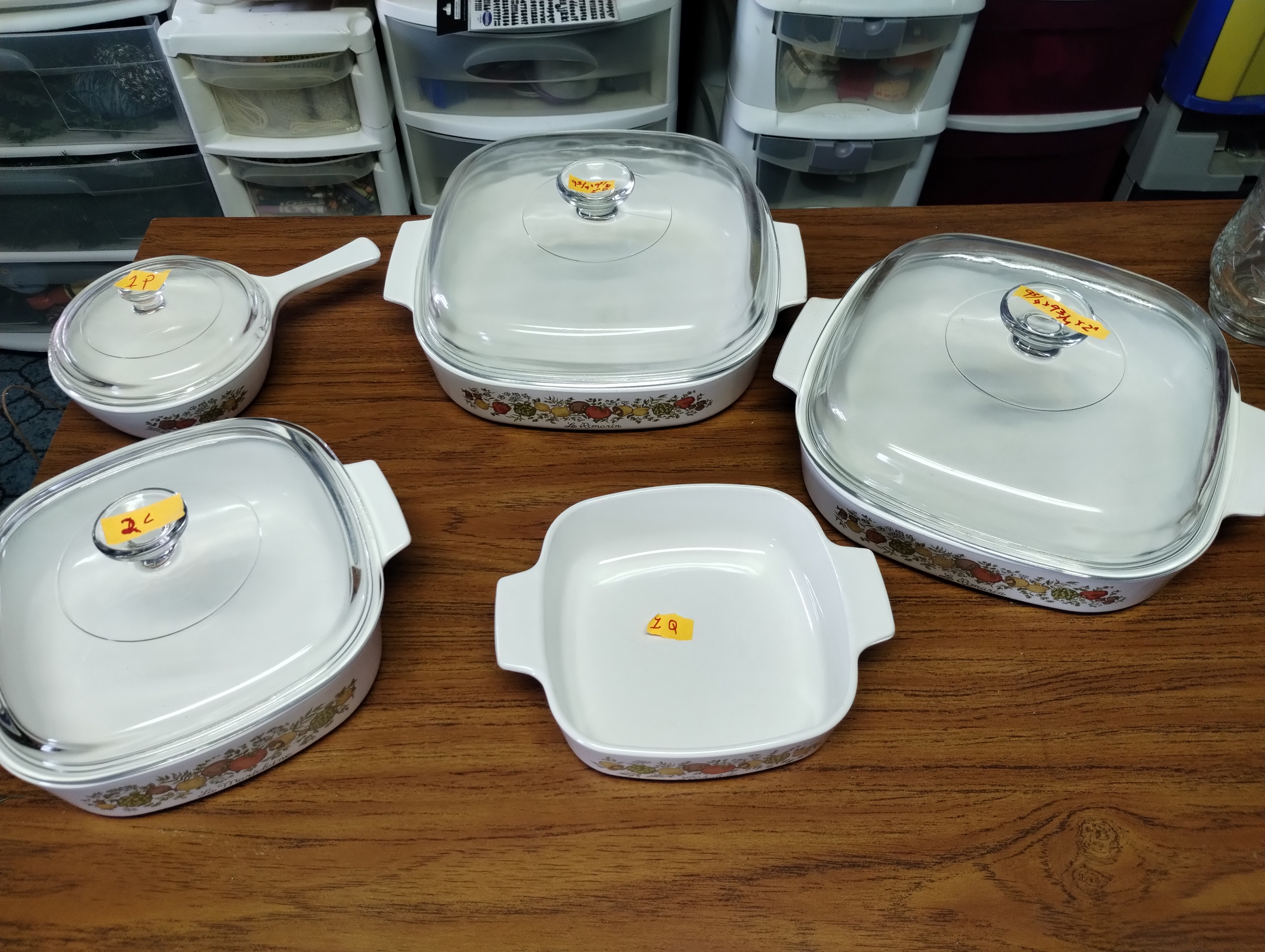 CORNING BAKING DISHES