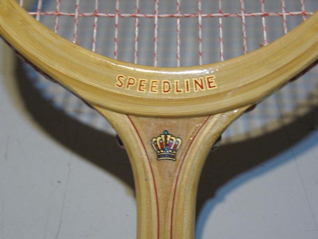 Vintage Slazenger Speedline Wooden Squash Racket, LIKE NEW - photo 3