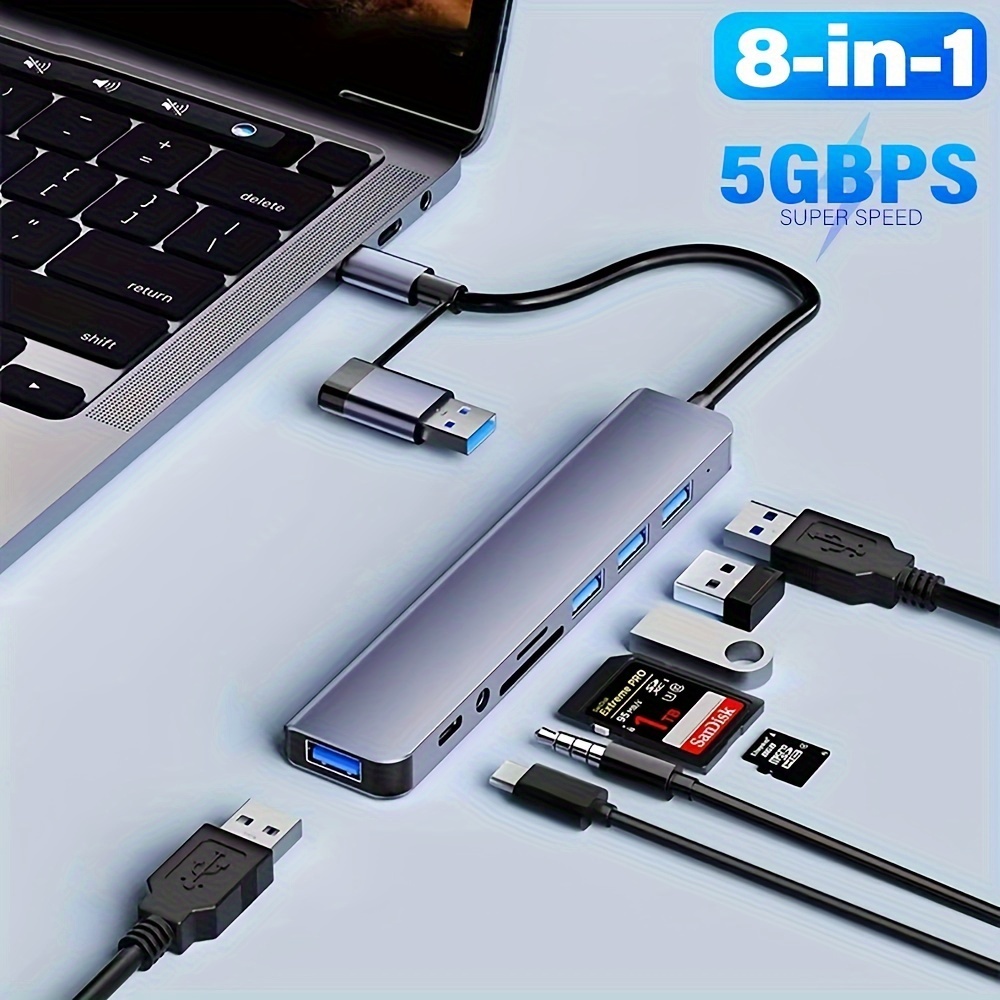 8-in-1 USB Hub