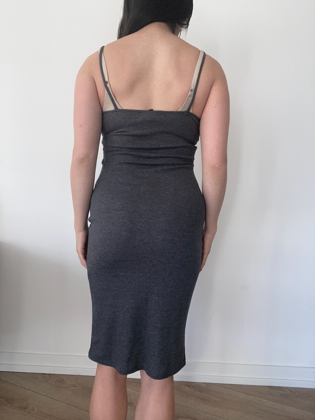 [NEW] Grey Midi Dress - photo 3