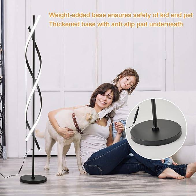 Spiral LED Floor Lamp - photo 5