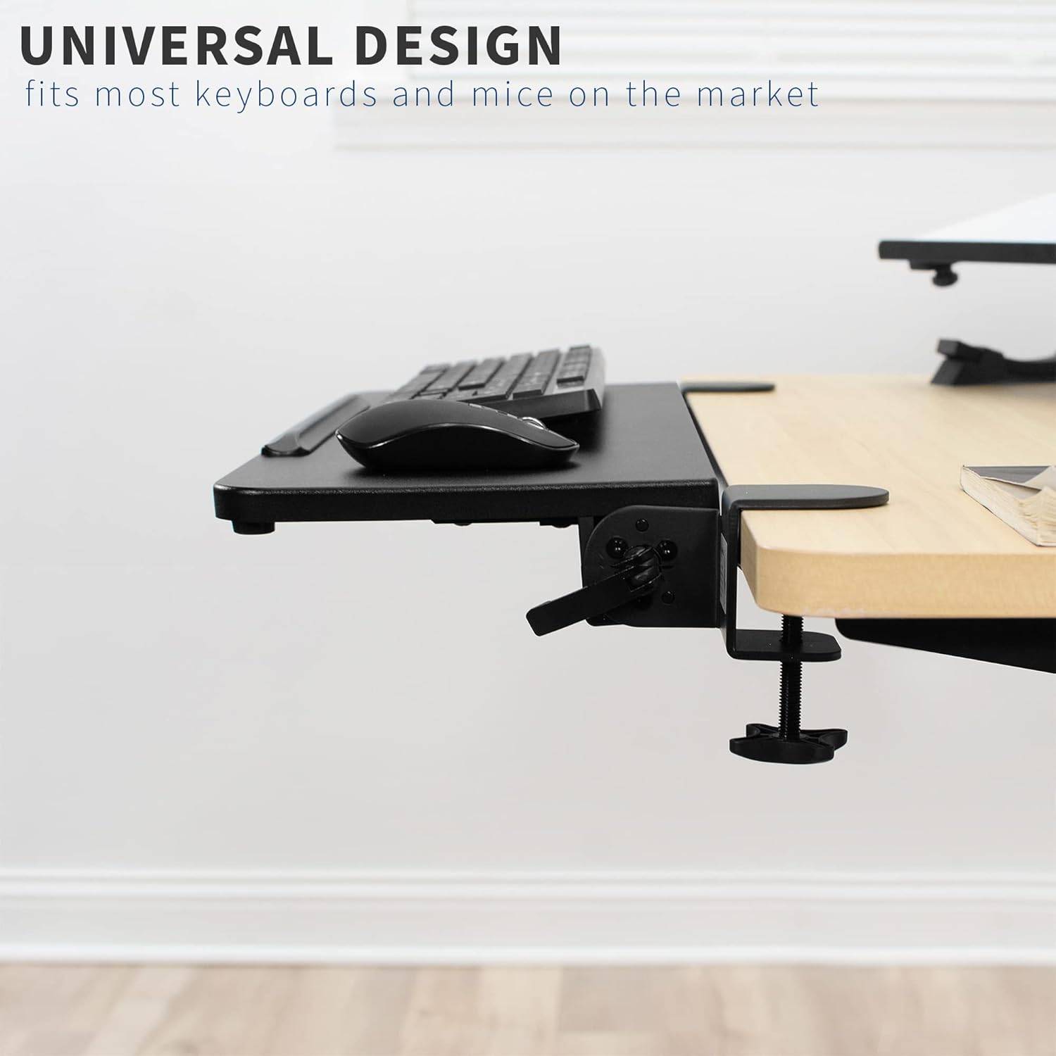 New  VIVO Clamp On Tilting Keyboard Tray - photo 5