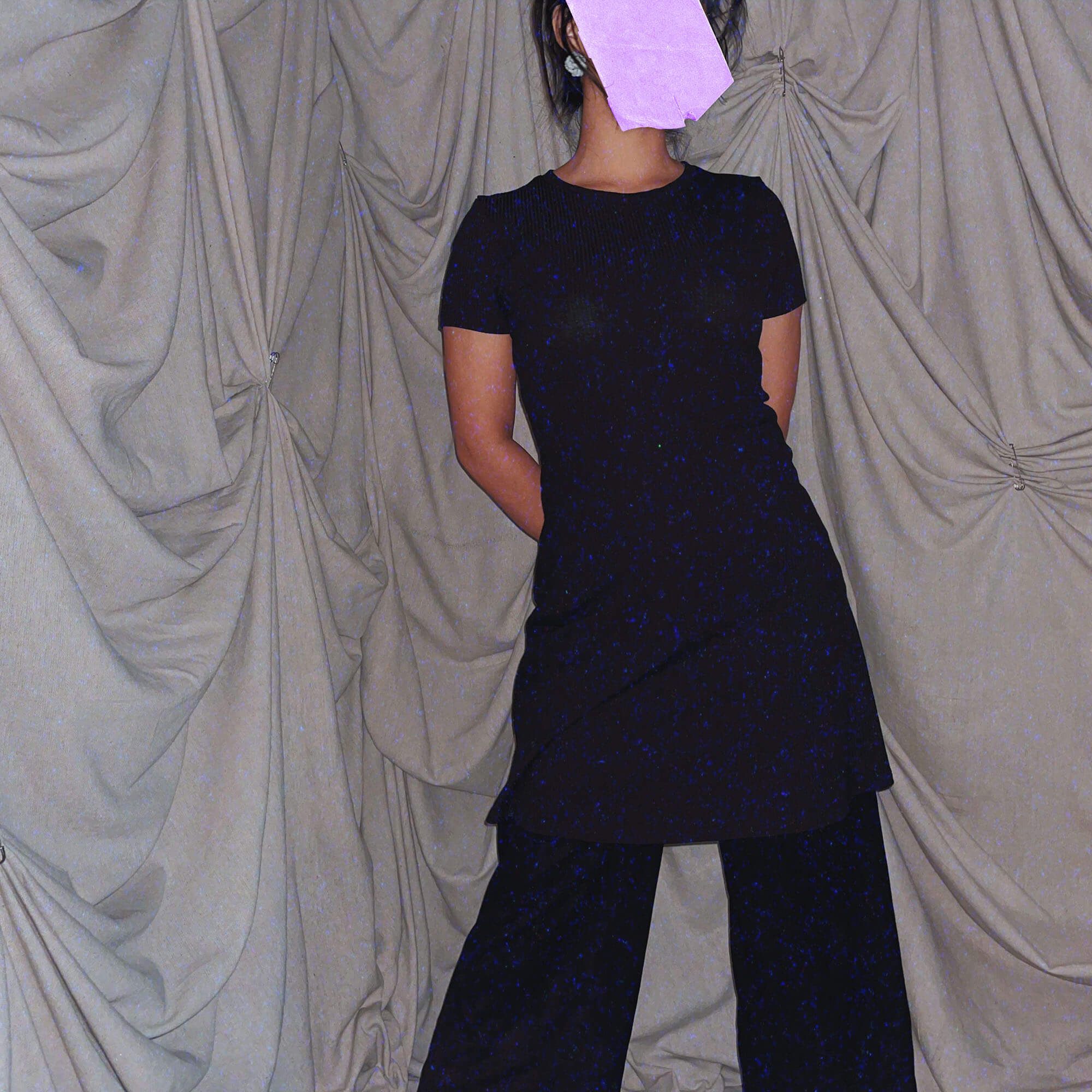 Black mini tshirt Dress