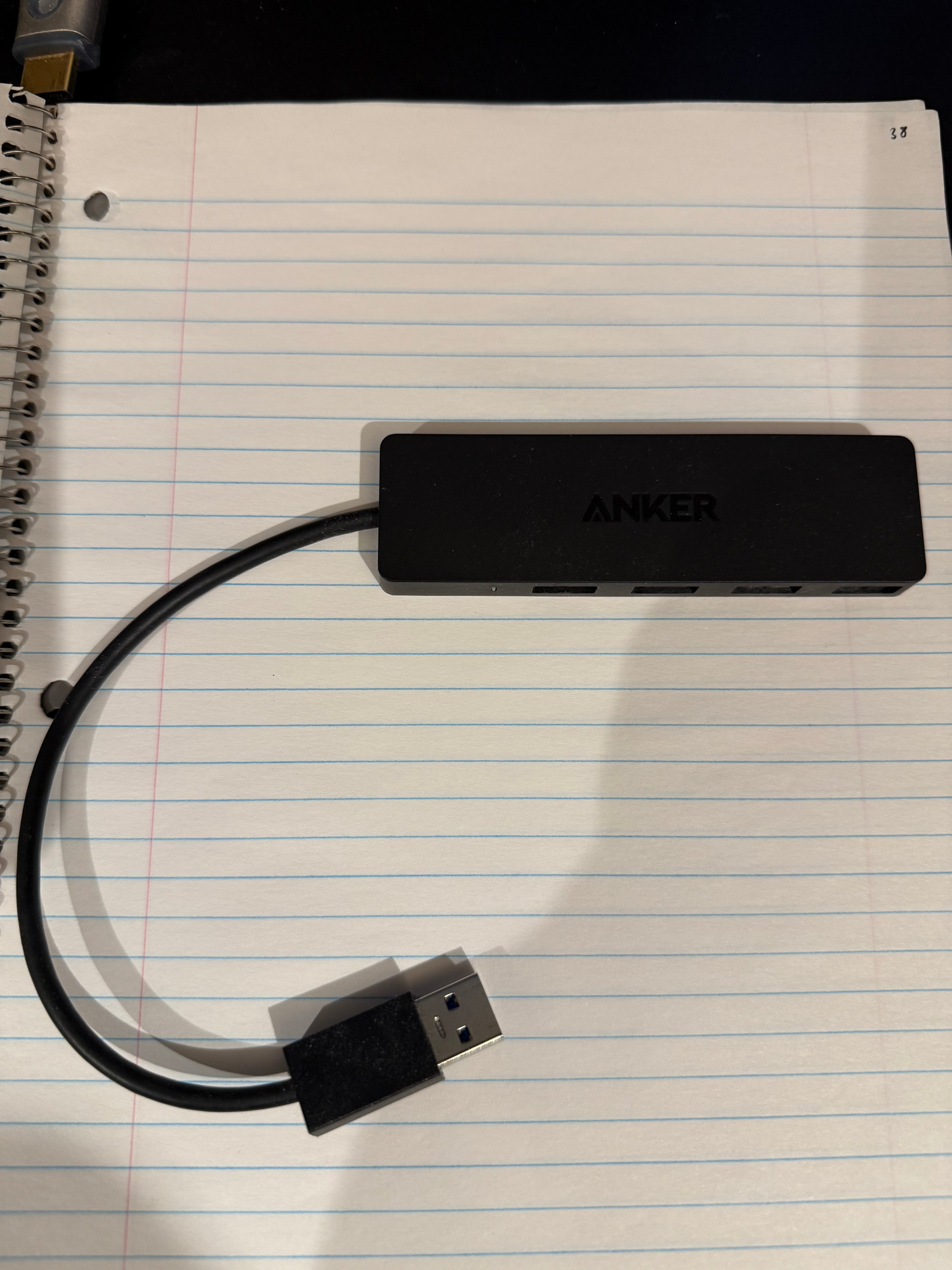 Anker 4-Port Ultra Slim USB 3.0 Data Hub - Model A7516