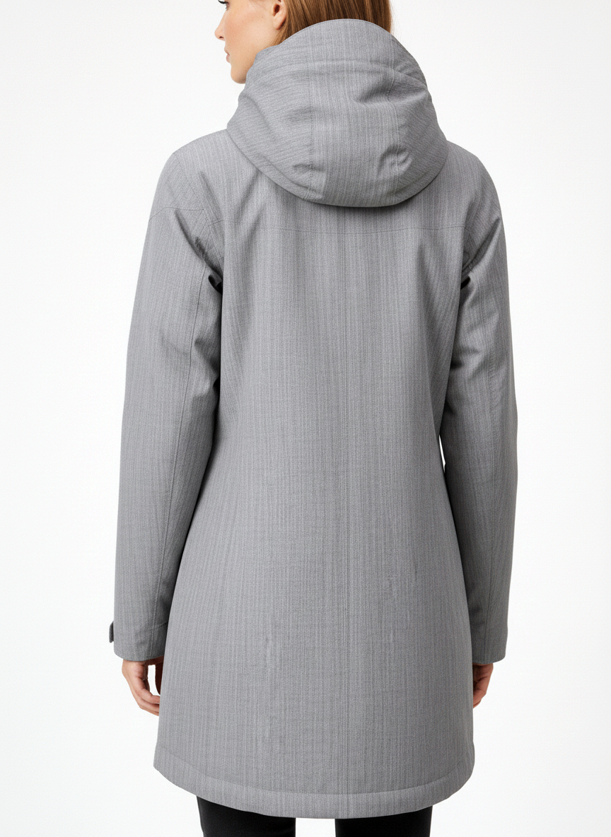 HELLY HANSEN Womens Medium Gray Insulated Parka Jacket (-20) NWT - photo 3