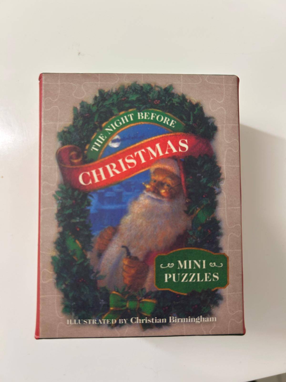 The Night Before Christimas Mini Puzzle (unopened, new)
