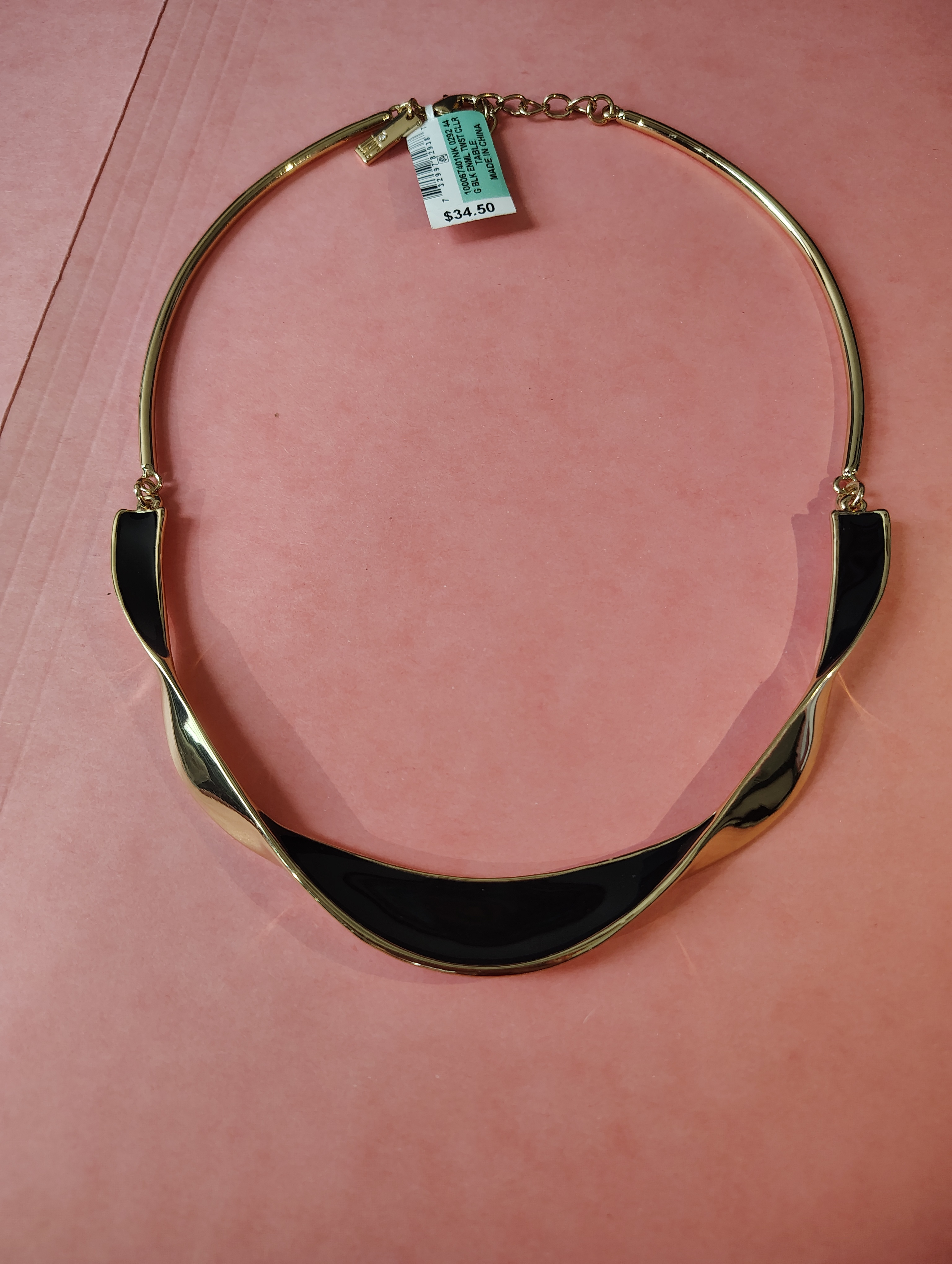 NEW NECKLACE-INC (Macy's US price tag, Sale)