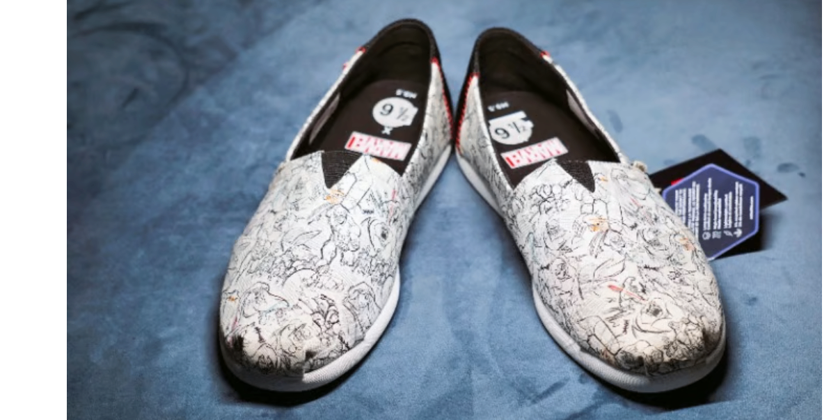 New Toms MARVEL Size: 9.5 - photo 2