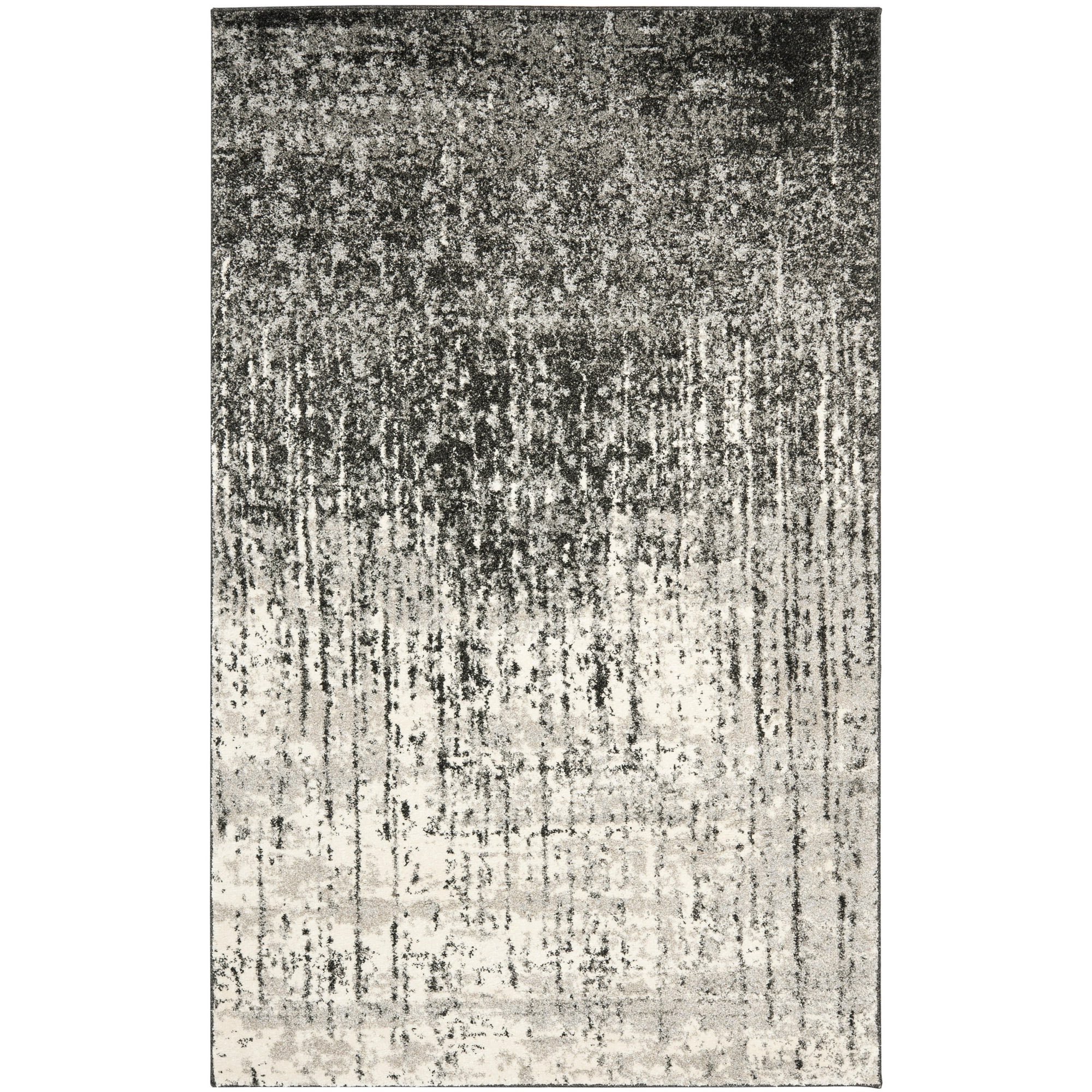 GORGEOUS Savafieh Retro rug - Grey/White - photo 2