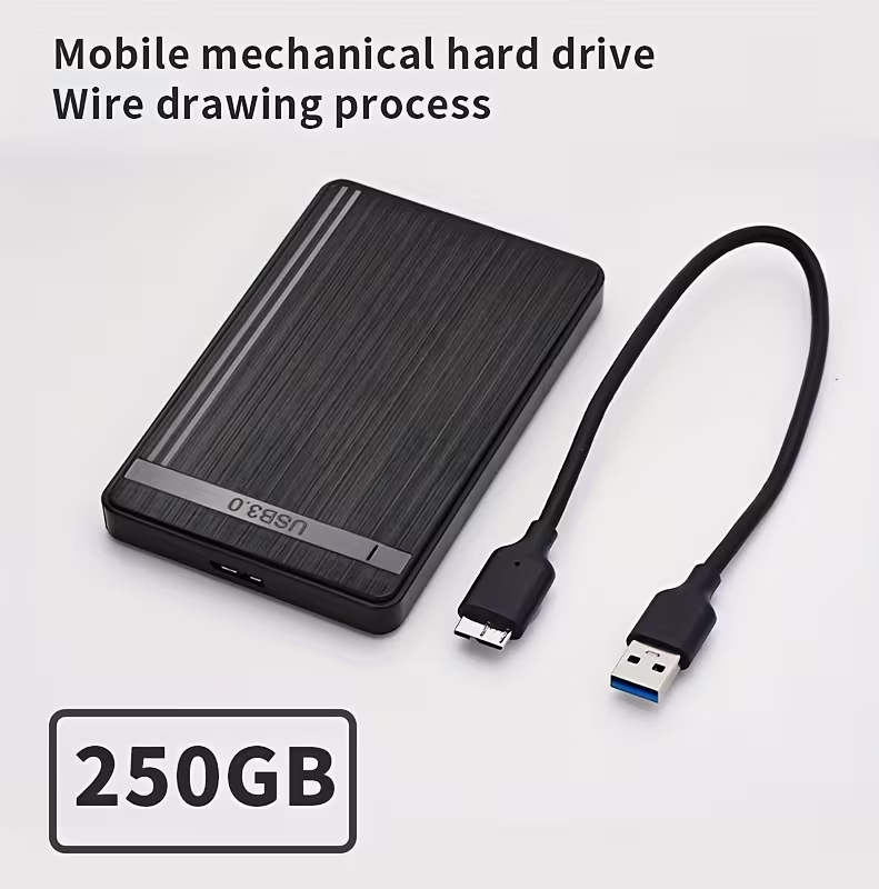 Portable Hard Drive, 250GB External Storage