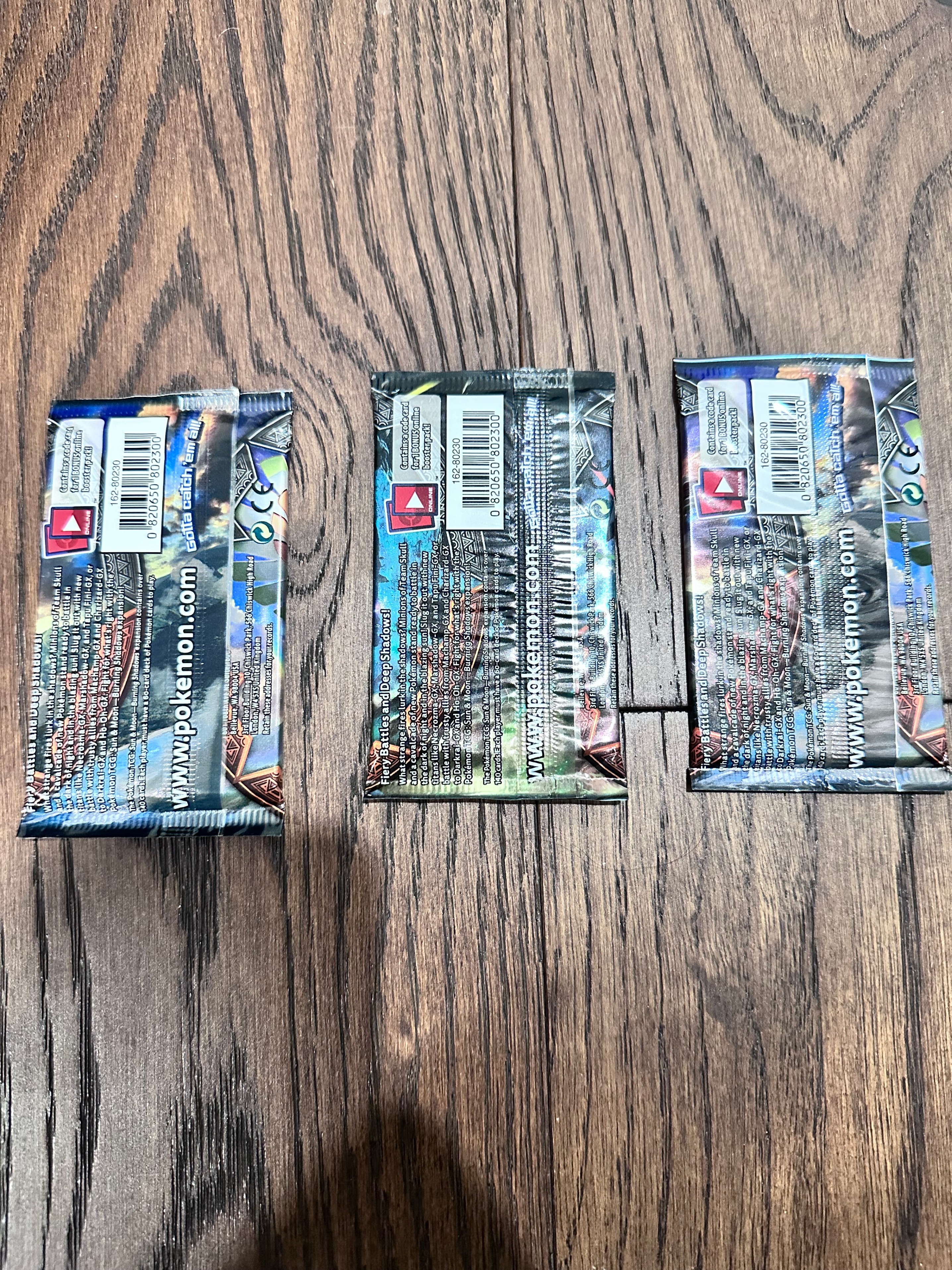 Pokemon Sealed Burning Shadows Packs - photo 4