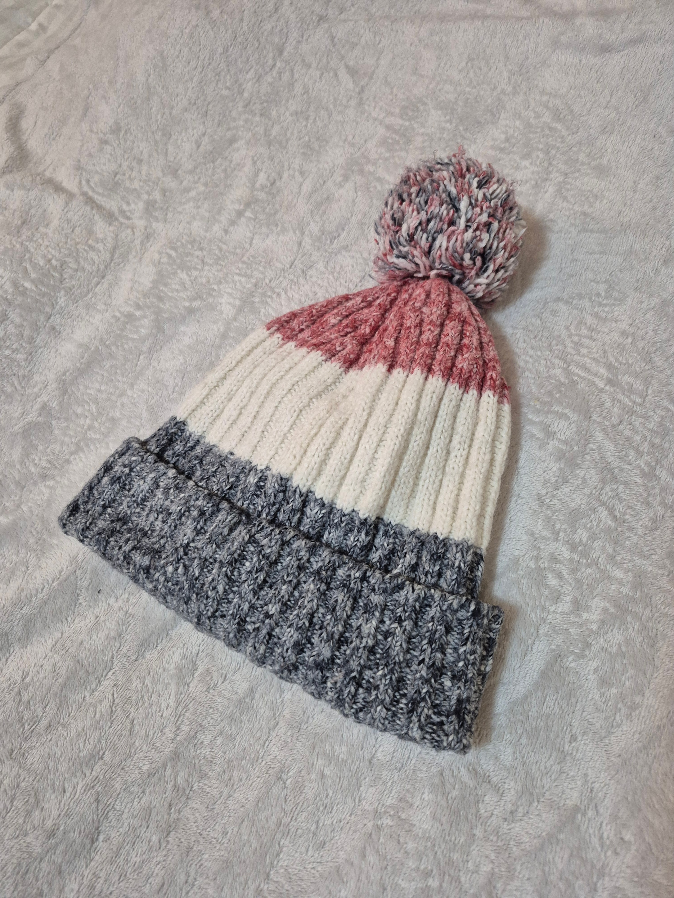 Tommy Hilfiger Striped Pom Pom Beanie - photo 3