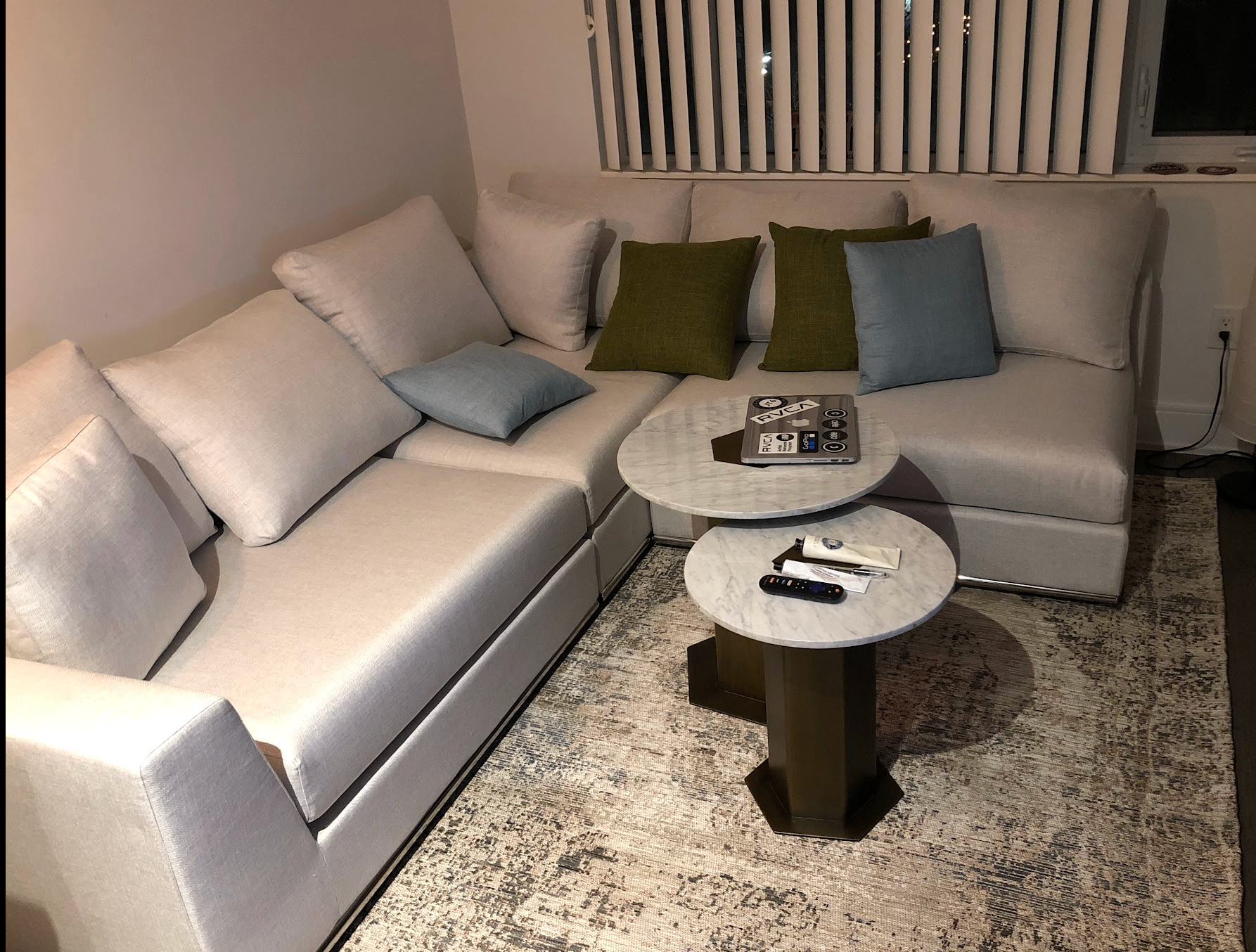 Marble Coffee table set - photo 2