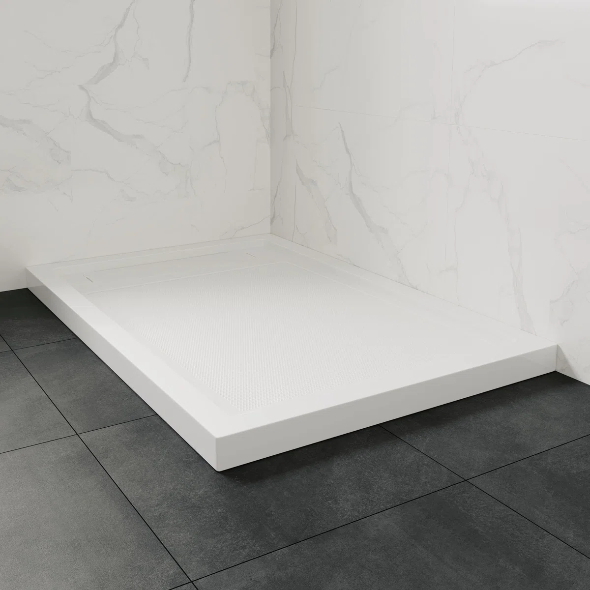OVE Decors 54-In W X 36-In D Shower Base Pan