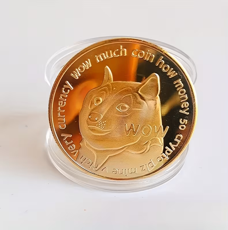 Bitcoin, Ethereum Collectible Coins, And Dogecoin - photo 2