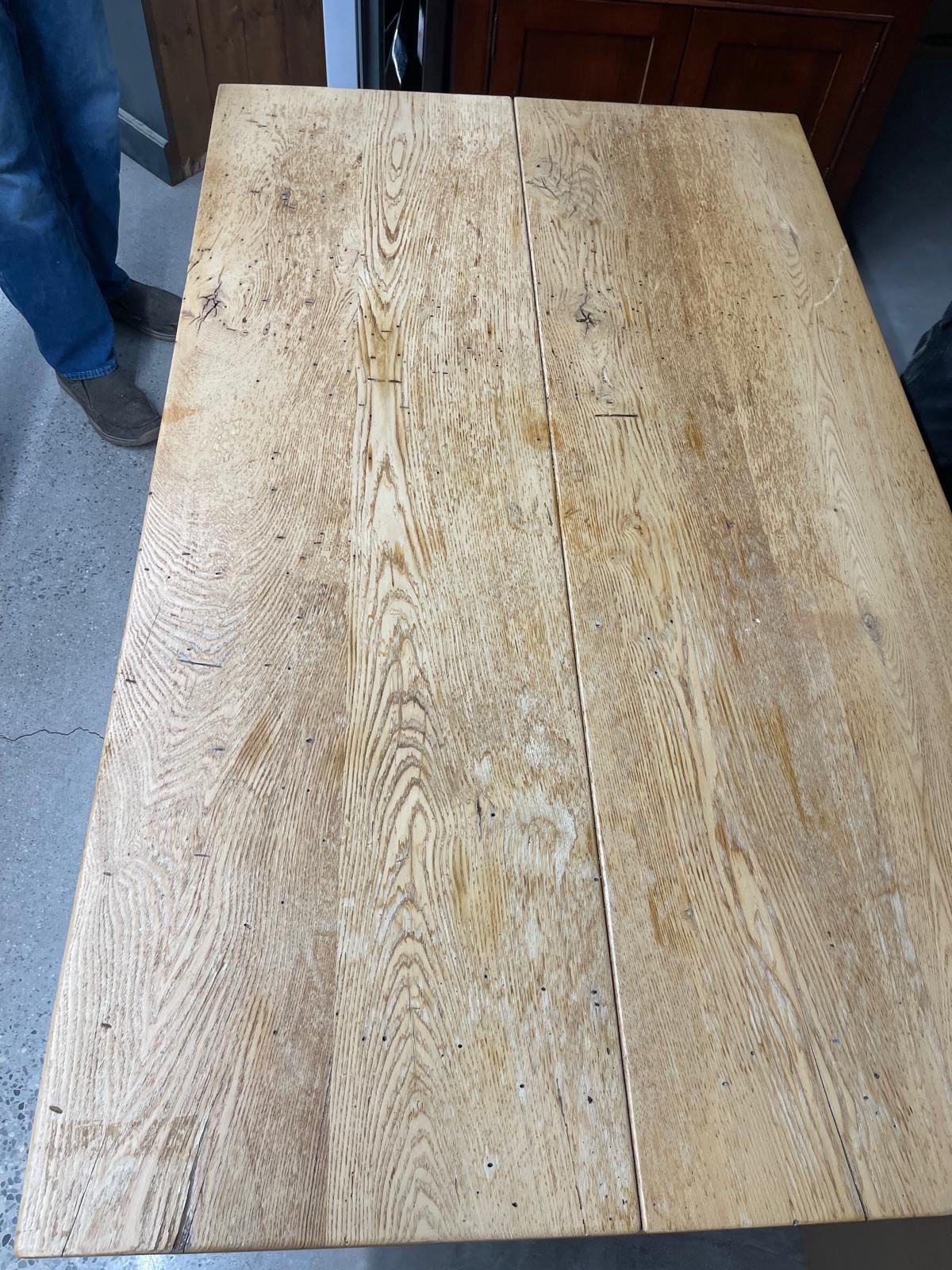 Solid Oak Dining Table - photo 2