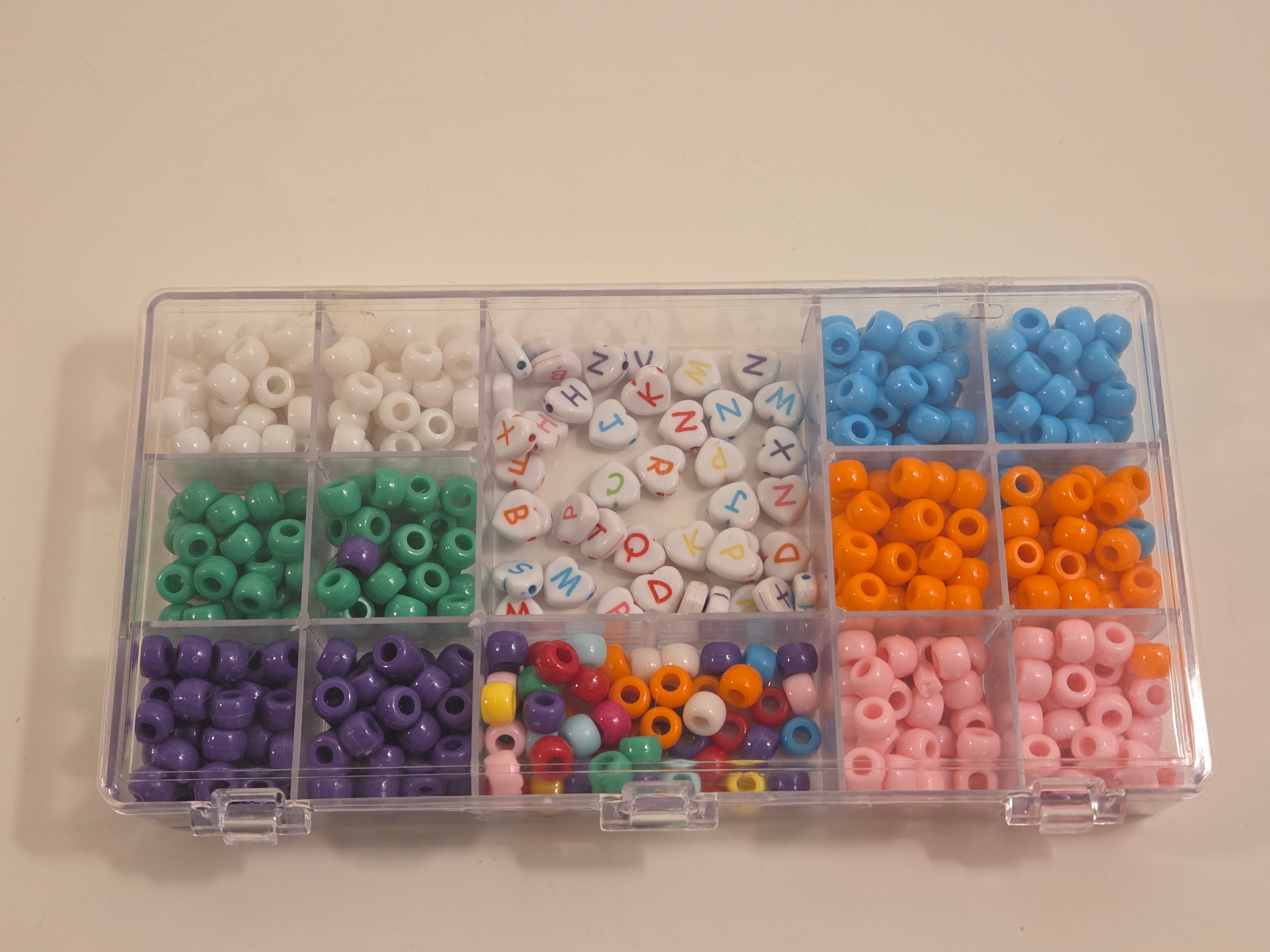 Pony Beads & Alphabet Hearts – Organizer Kit - photo 3