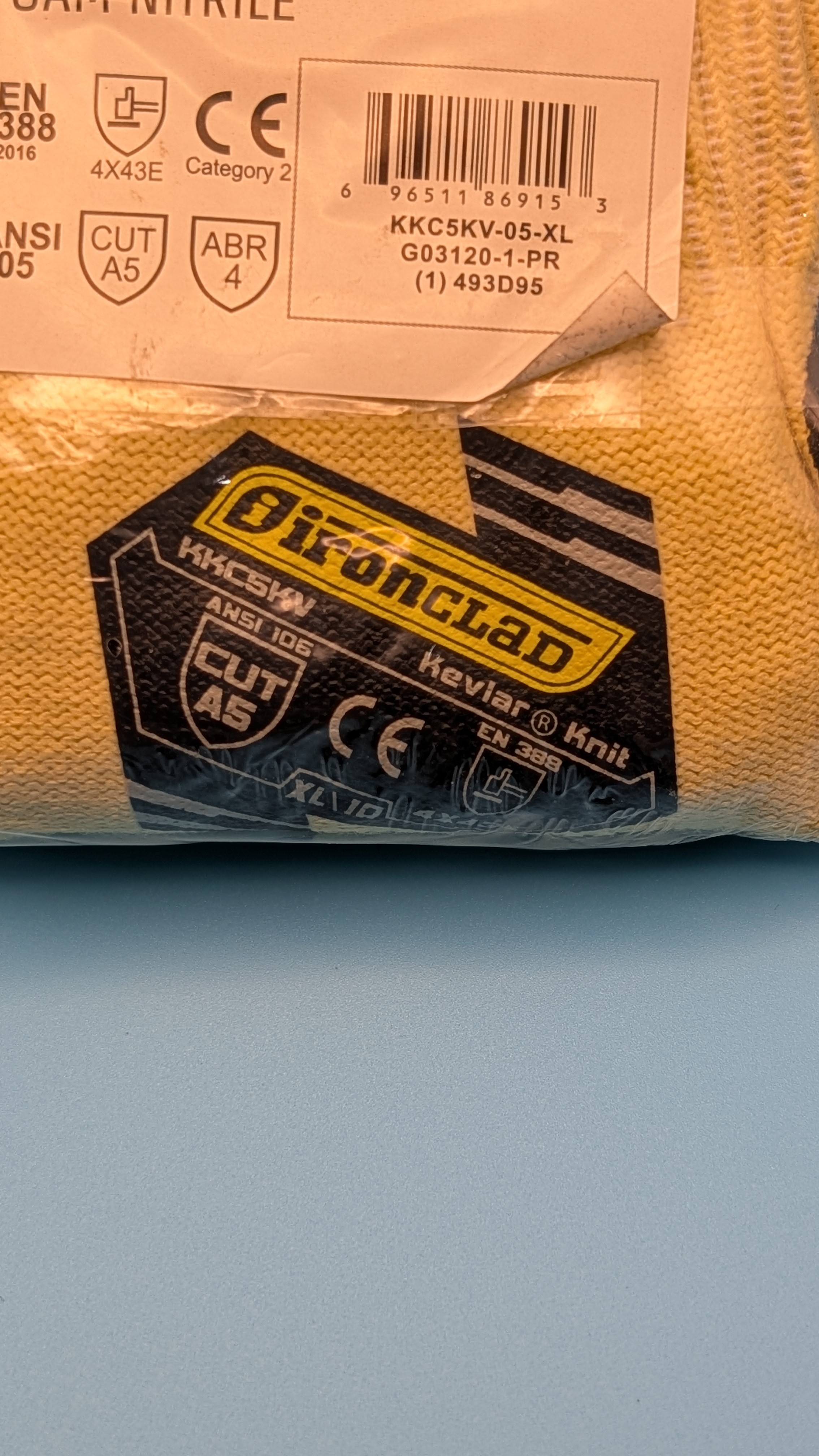 Ironclad Cut Resistant (A5) Touchscreen Gloves  SIZE XL(10) - photo 3