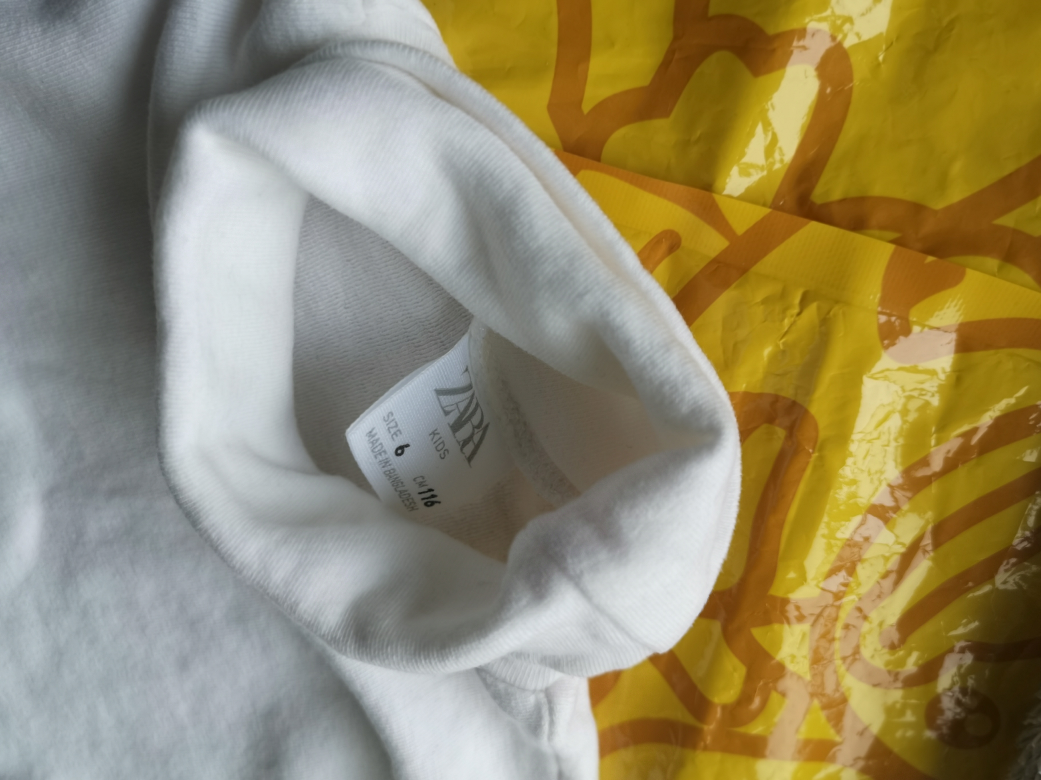 Zero Poplqr Grey Fleece size 4 + Zara White Turtleneck Size Girl - photo 5