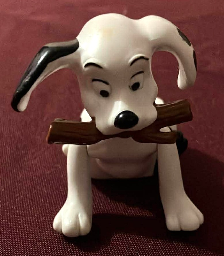 Disney 101 Dalmatians Dog Holding A Stick - 2 Inches