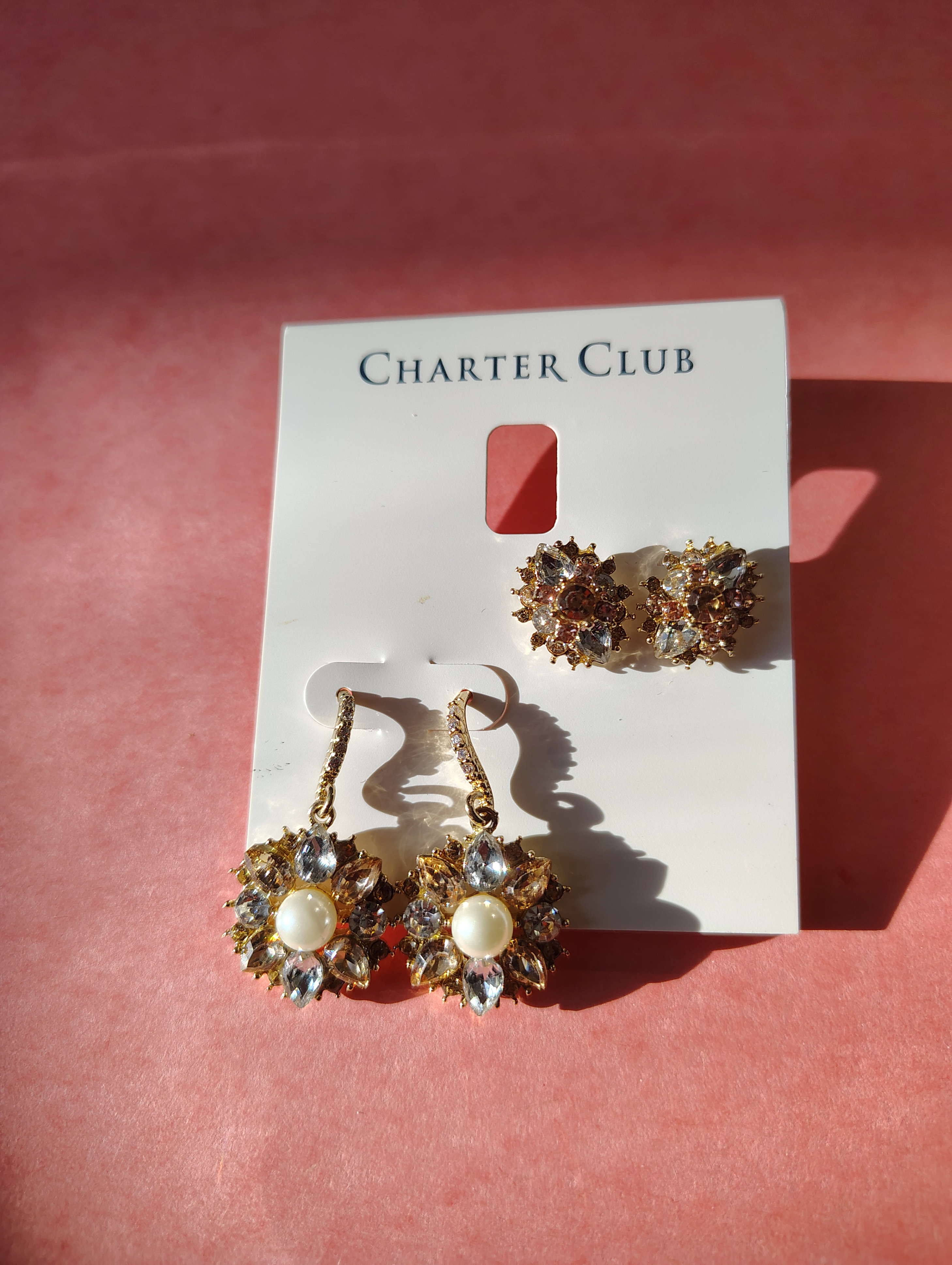 NEW EARINGS- Charter Club (Macy's US price tag, Sale) - photo 3