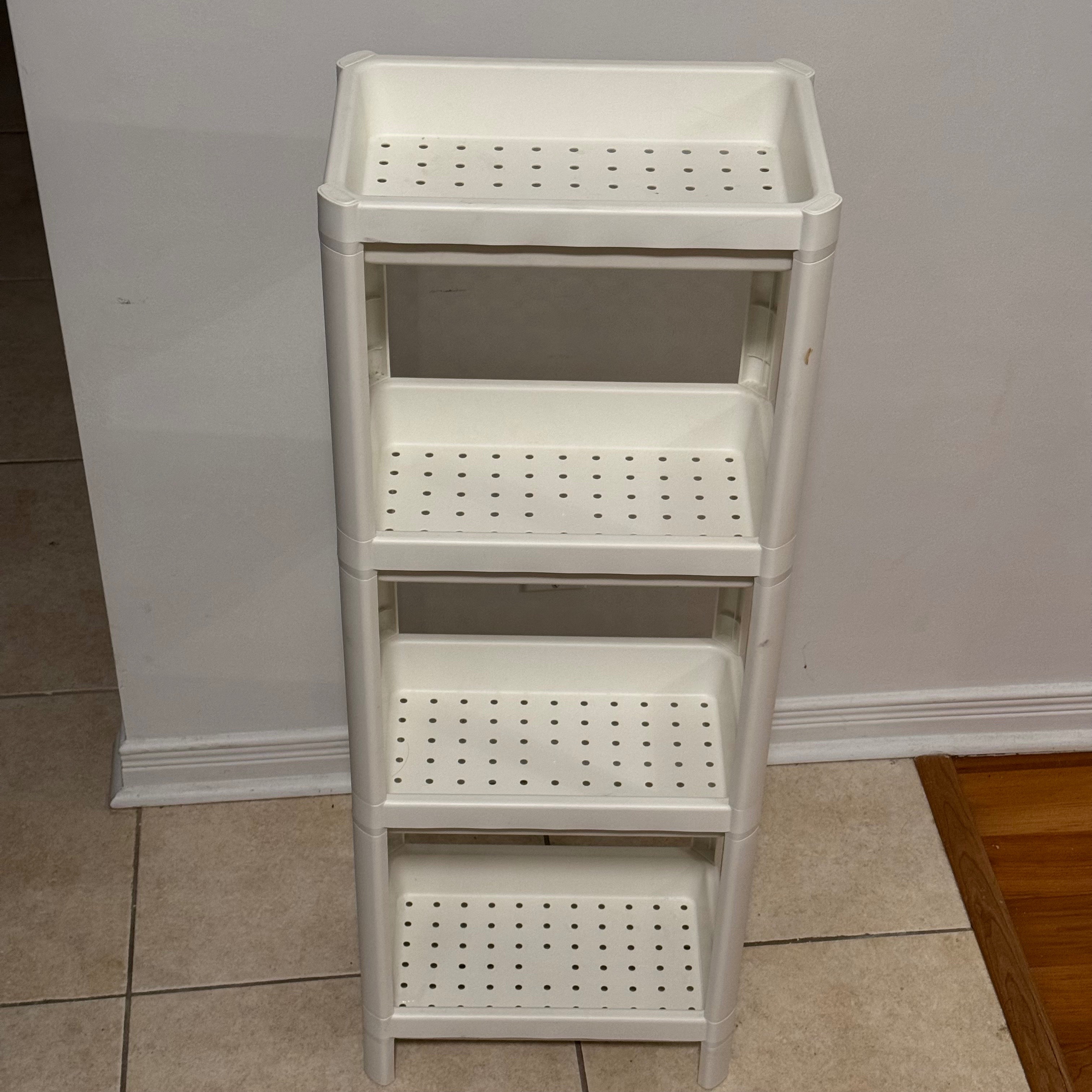 IKEA VESKEN White Shelf Unit