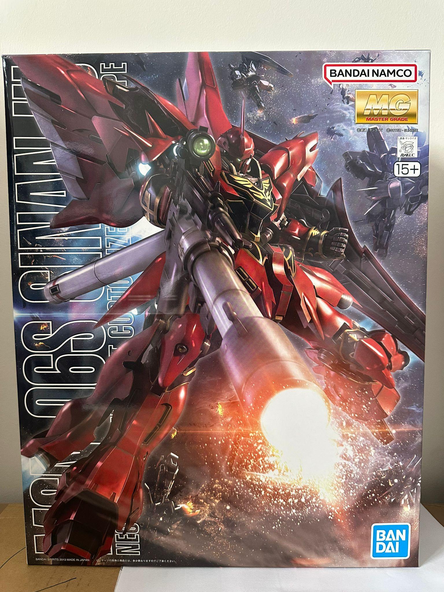 Bandai Namco MG Sinanju (Anime Color Ver) Model Kit - New