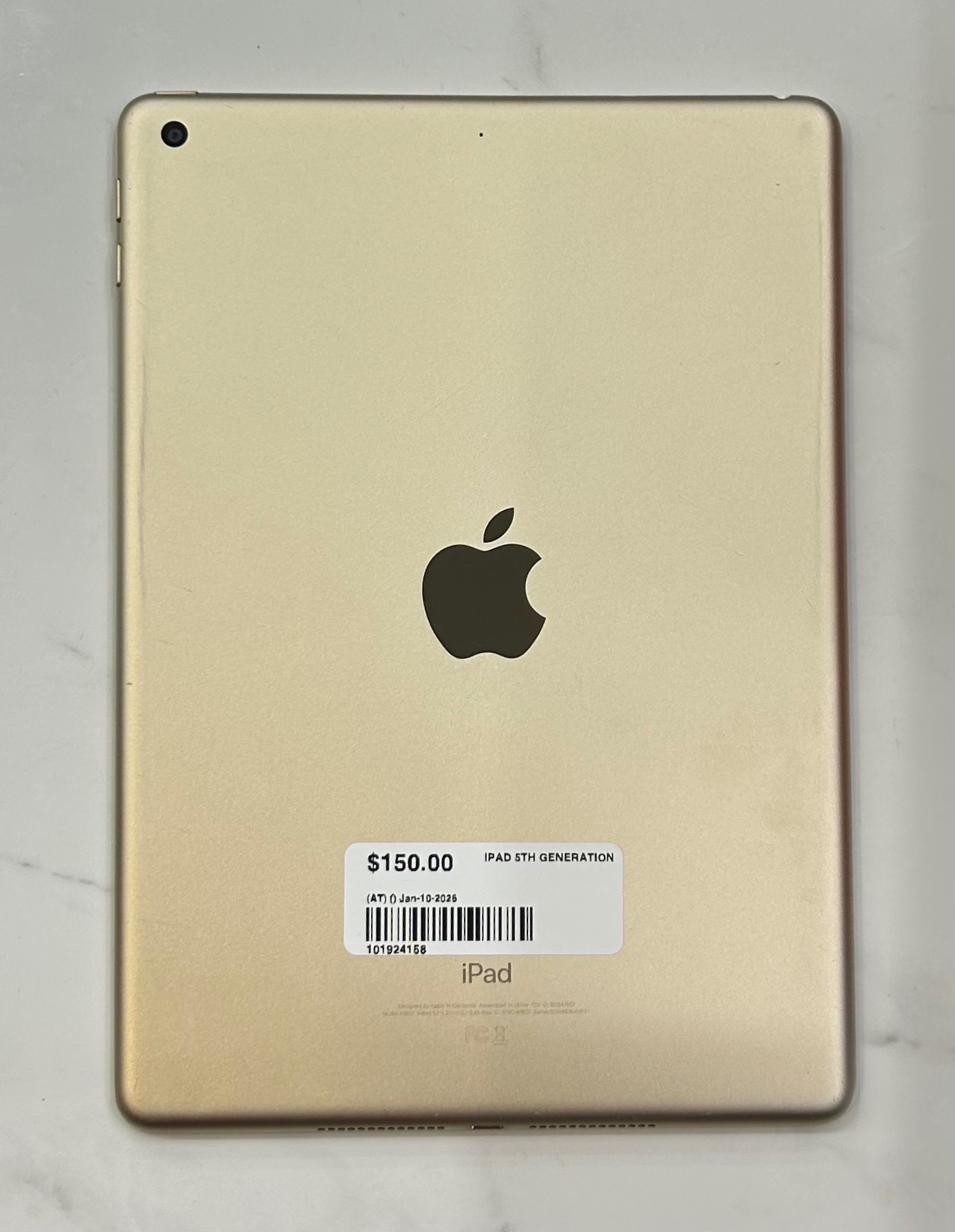 Apple iPad 5th Generation Gold