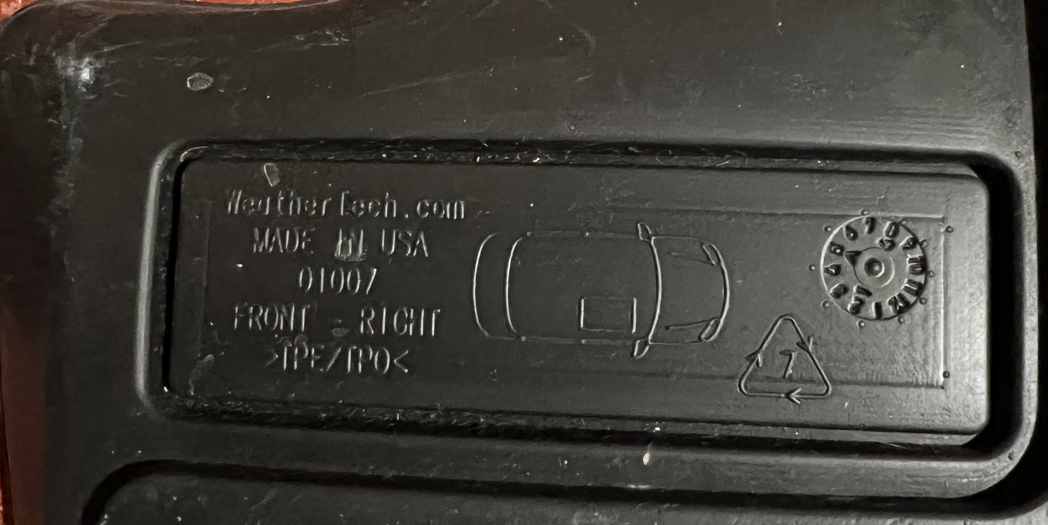 WeatherTech Car Mats from 2015 Subaru Forester - photo 3