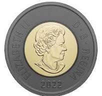 Canadian Toonie Coins - 2022