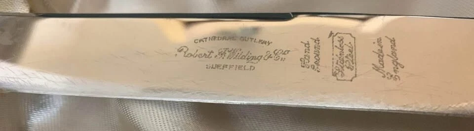 Vintage Robert F. Wilding & Co. Carving Set - photo 5