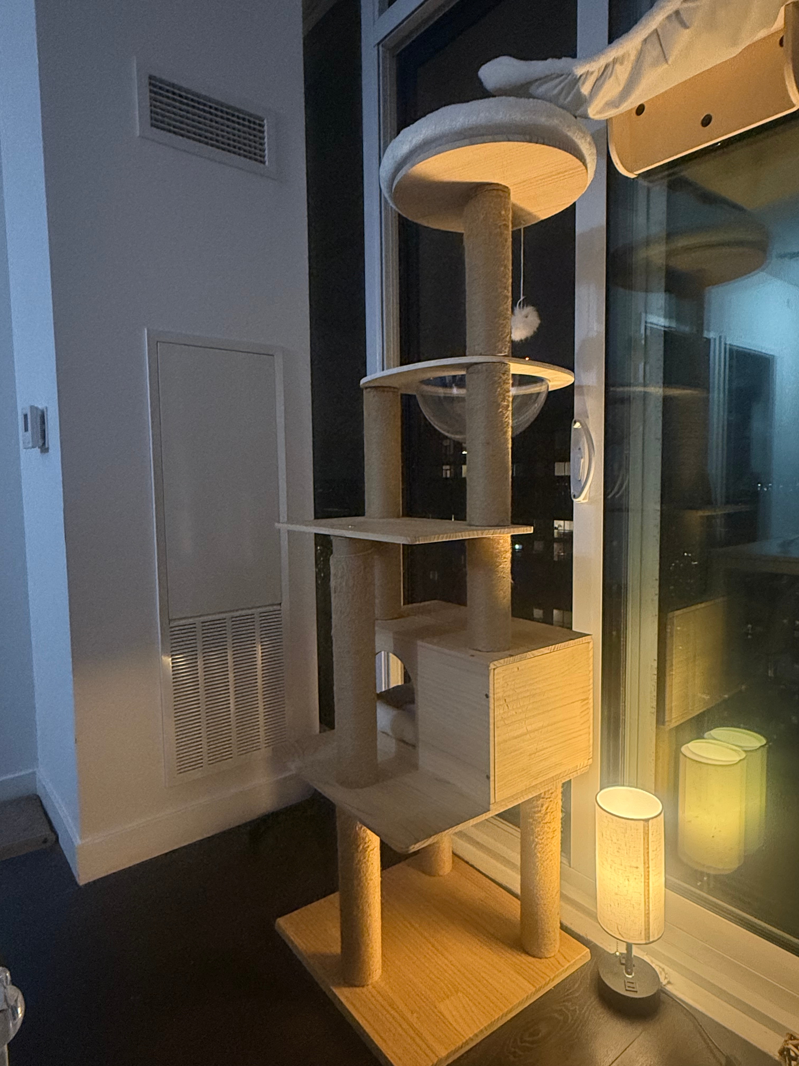 Luxury Wooden Cat Tower