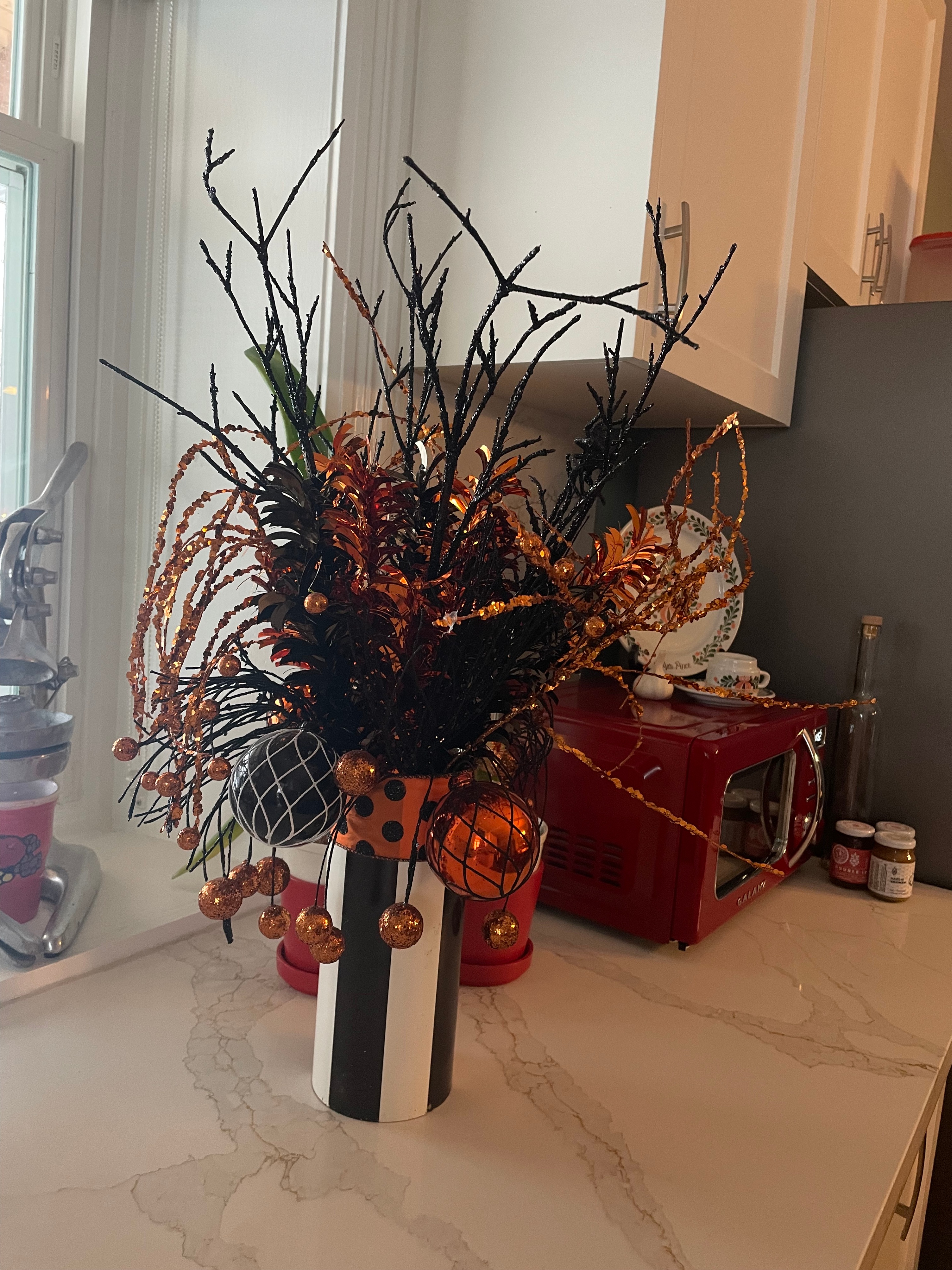 Halloween Day of the Dead Window or Table Centrepiece - photo 2