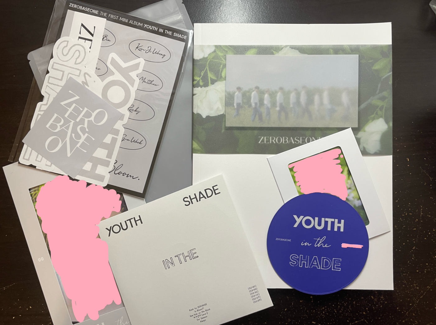 [WITH PC] ZB1 - Youth in the Shade (Shade Ver.) Kpop Album - photo 2