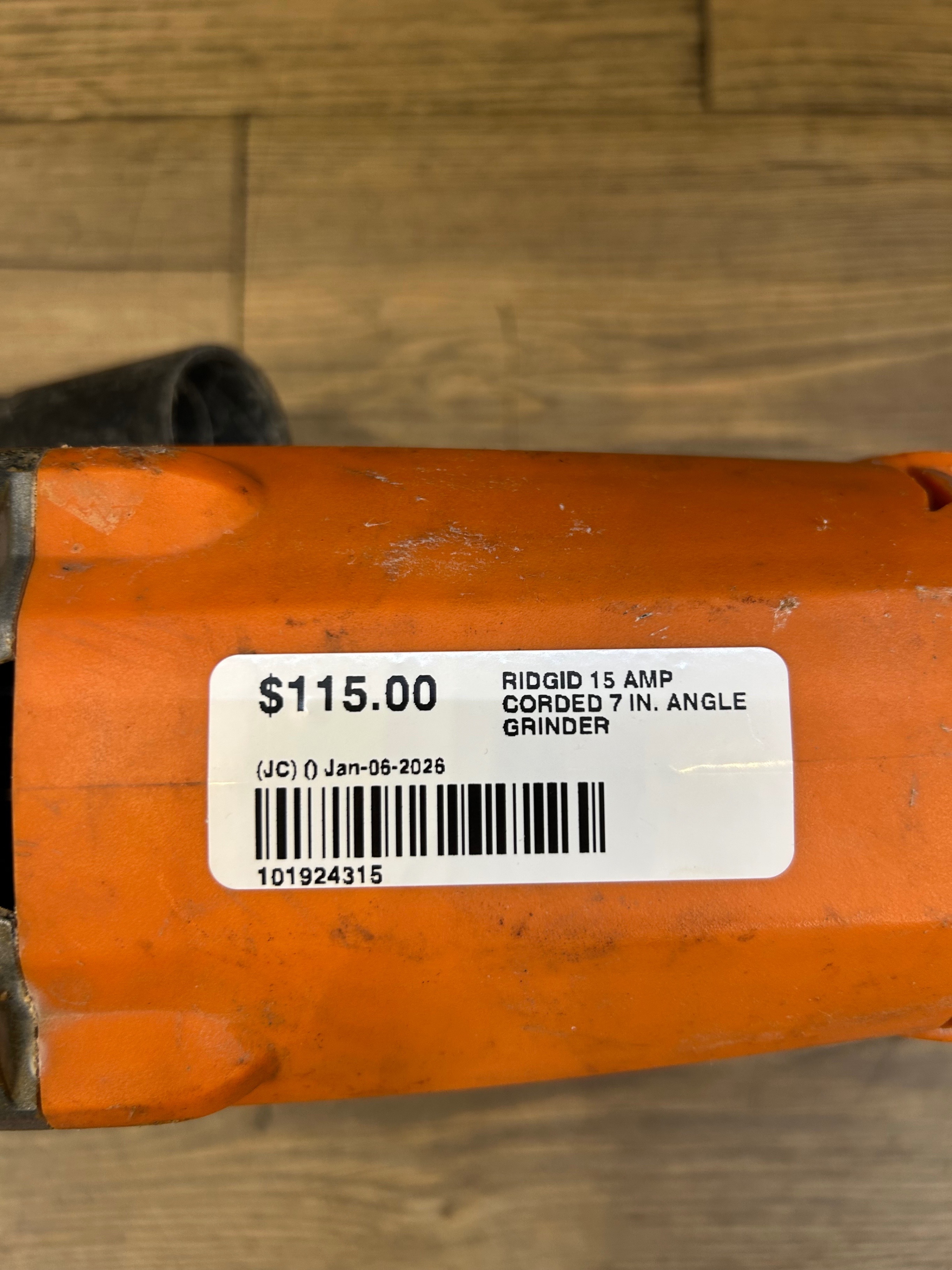 Ridgid 15 Amp corded 7in Angle Grinder - photo 3