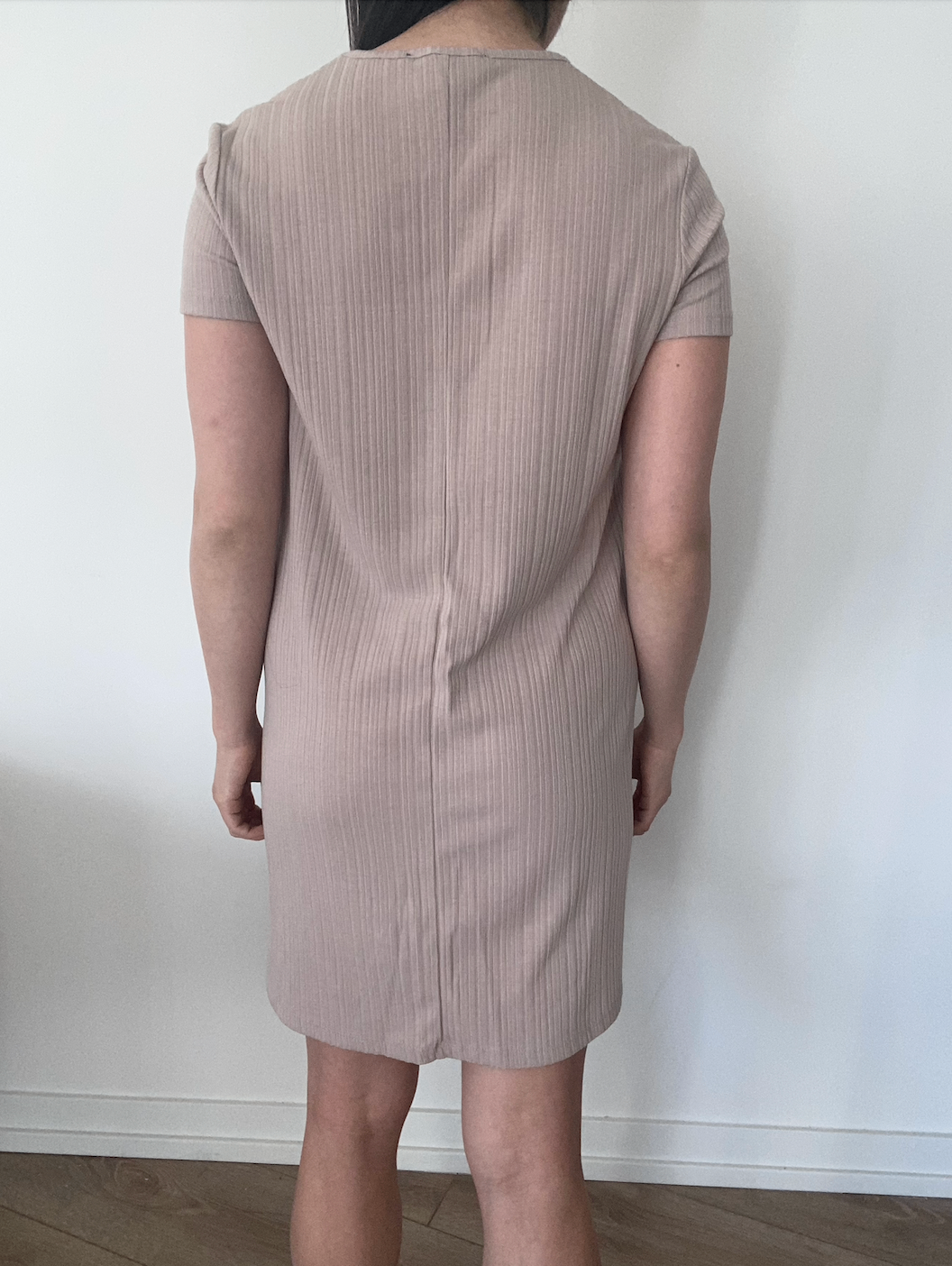 [NEW] Beige Criss-Cross Tunic Dress - photo 2