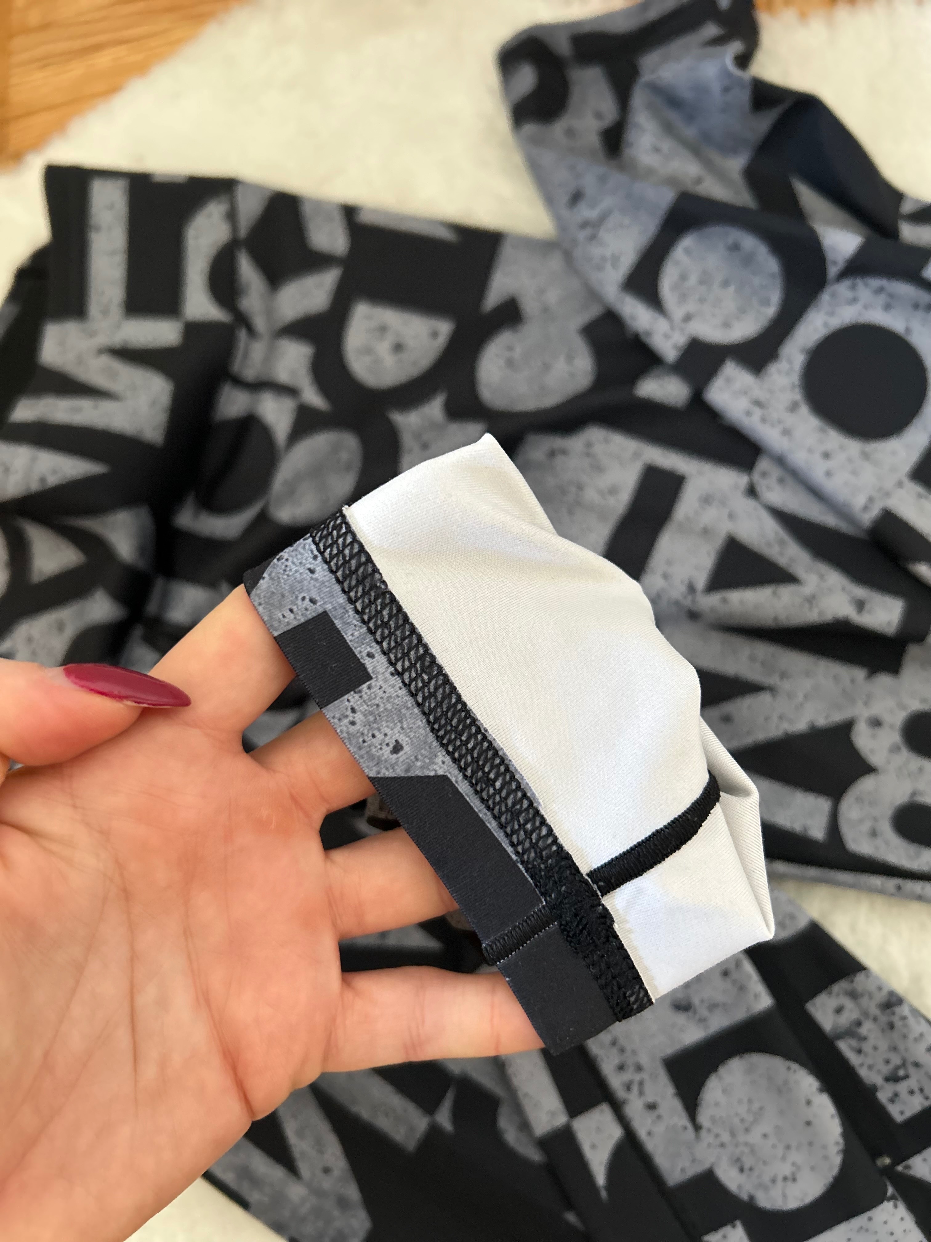 Adidas Climalite XS Leggings - Black & Grey - photo 3