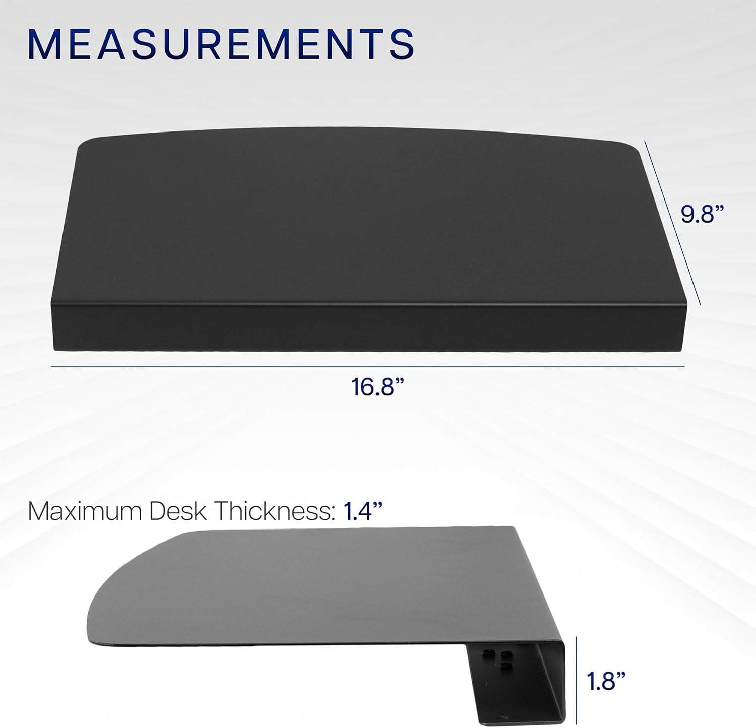 New VIVO 17 inch Corner Desk Connector Platform - photo 4