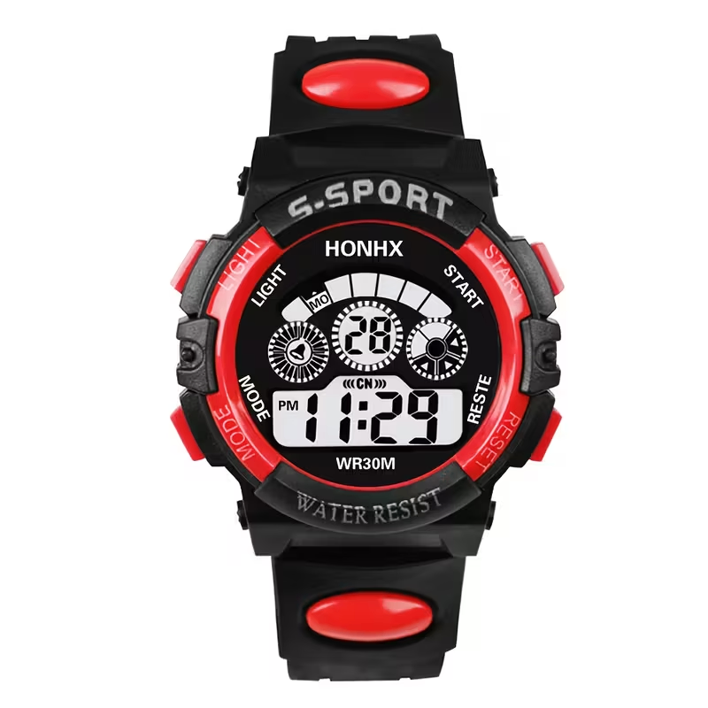 Trendy Luminous Multifunctional Sports Electronic Watch