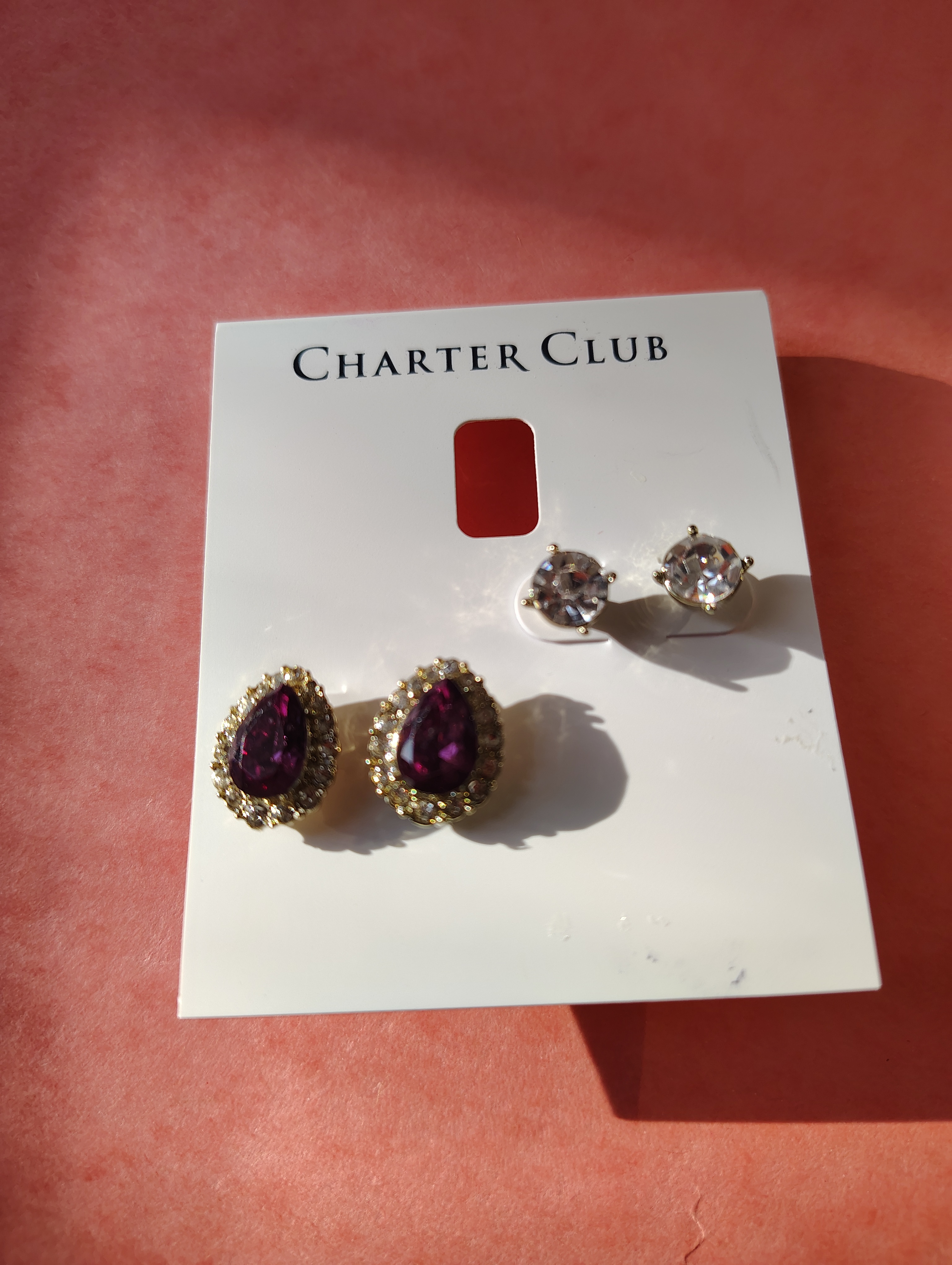 NEW EARINGS- Charter Club (Macy's US price tag, Sale) - photo 2
