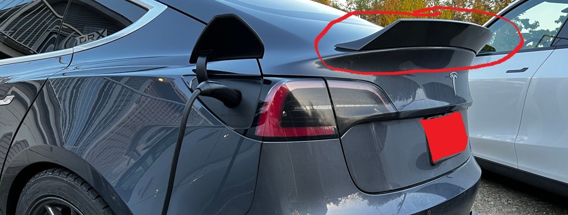 Tesla Model 3 Rear Spoiler Duck Tail - photo 2