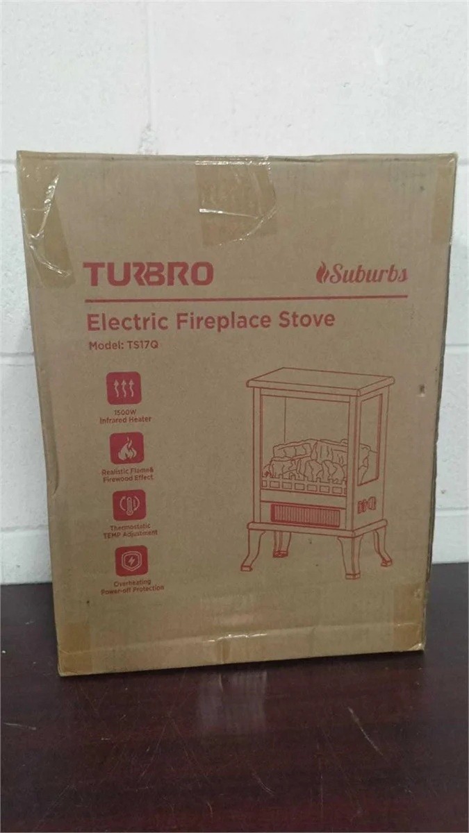 TURBRO Suburbs TS17Q Infrared Electric Fireplace Stove - photo 3