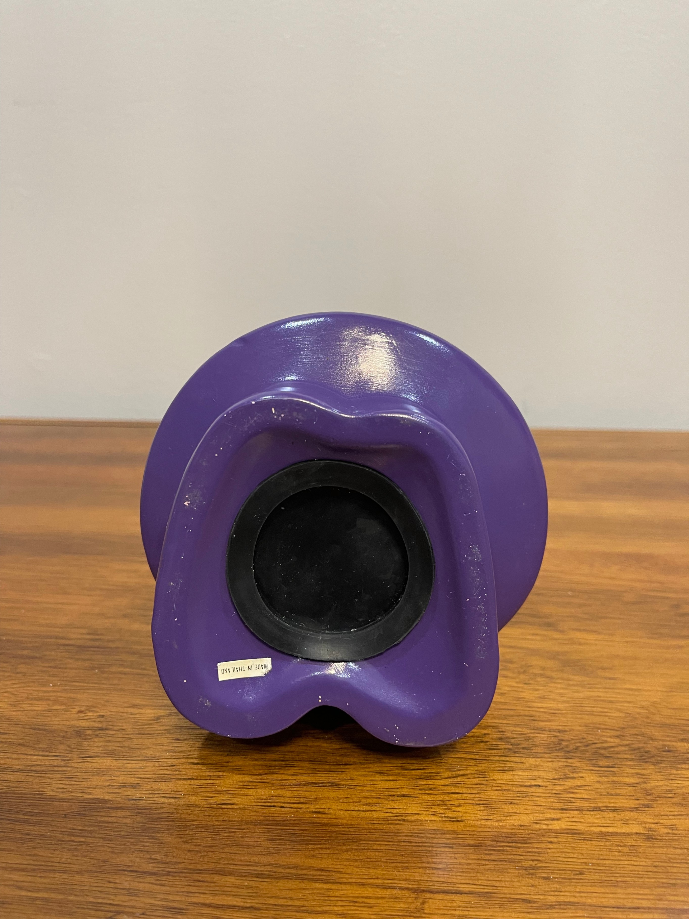 Vintage McDonald's GRIMACE 9” Ceramic Piggy Bank With Plug 1985 - photo 5