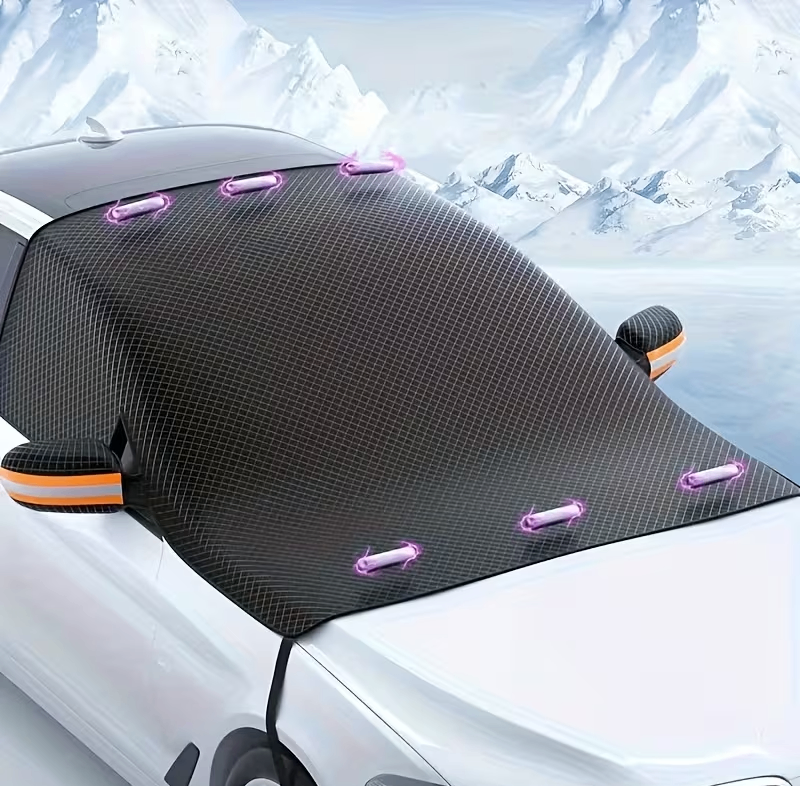 Magnetic Snow Cover/Oxford Cloth Thickened Anti-Freeze - photo 4
