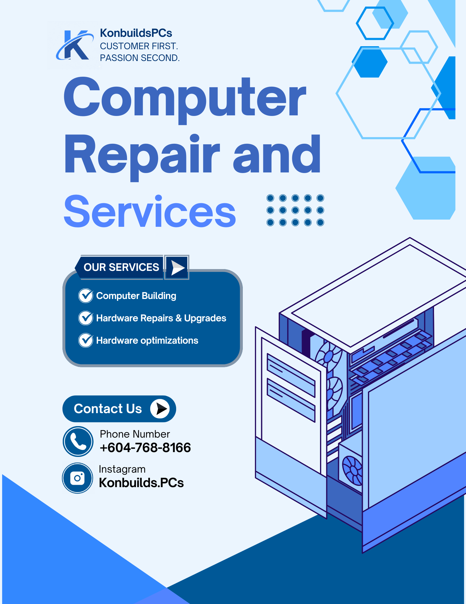 Still selling!🛠️ BUILD YOUR DREAM PC! Orders + Parts + Assembly!