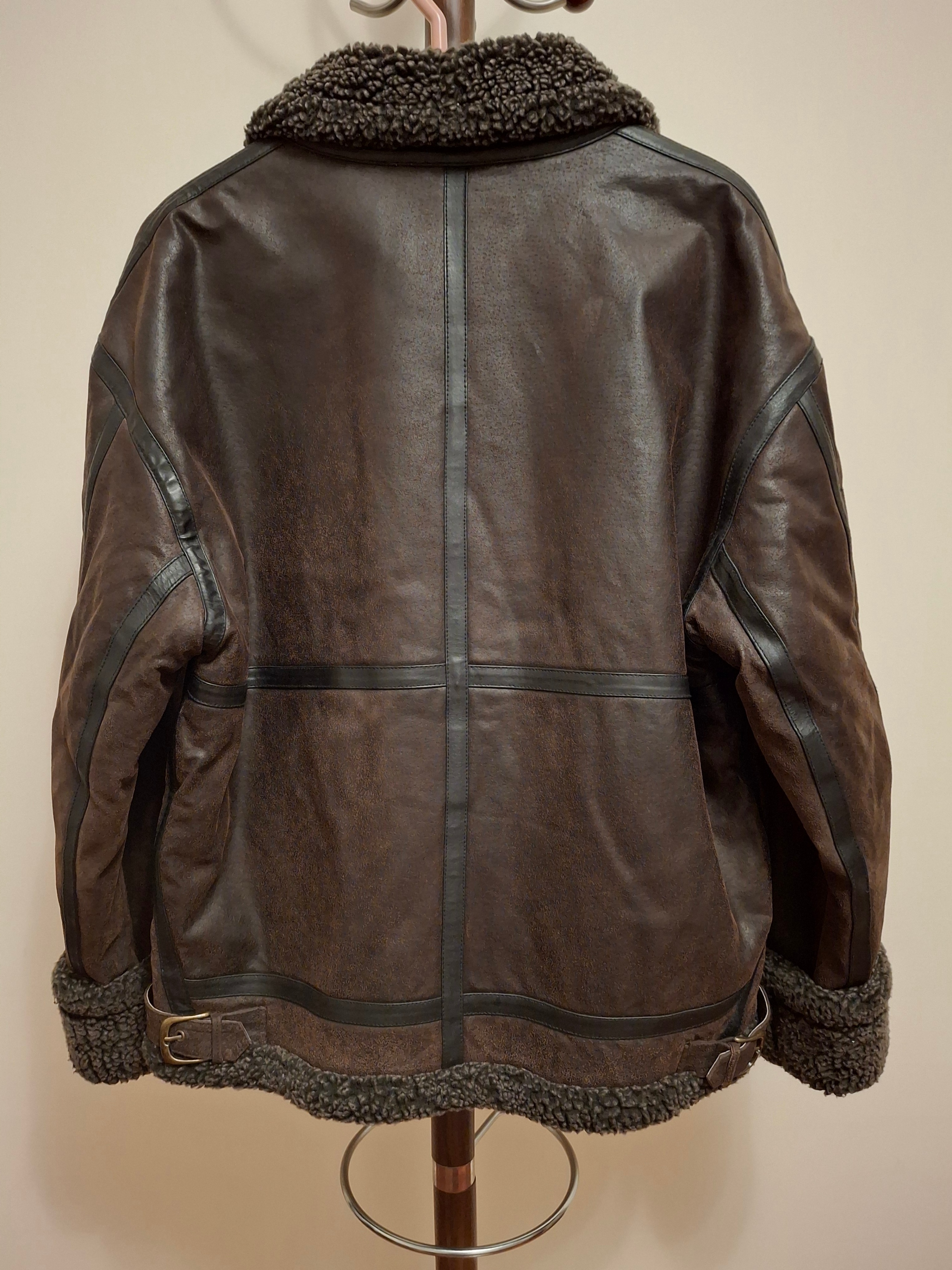 Vintage Cordovan Montreal leather bomber jacket - photo 2