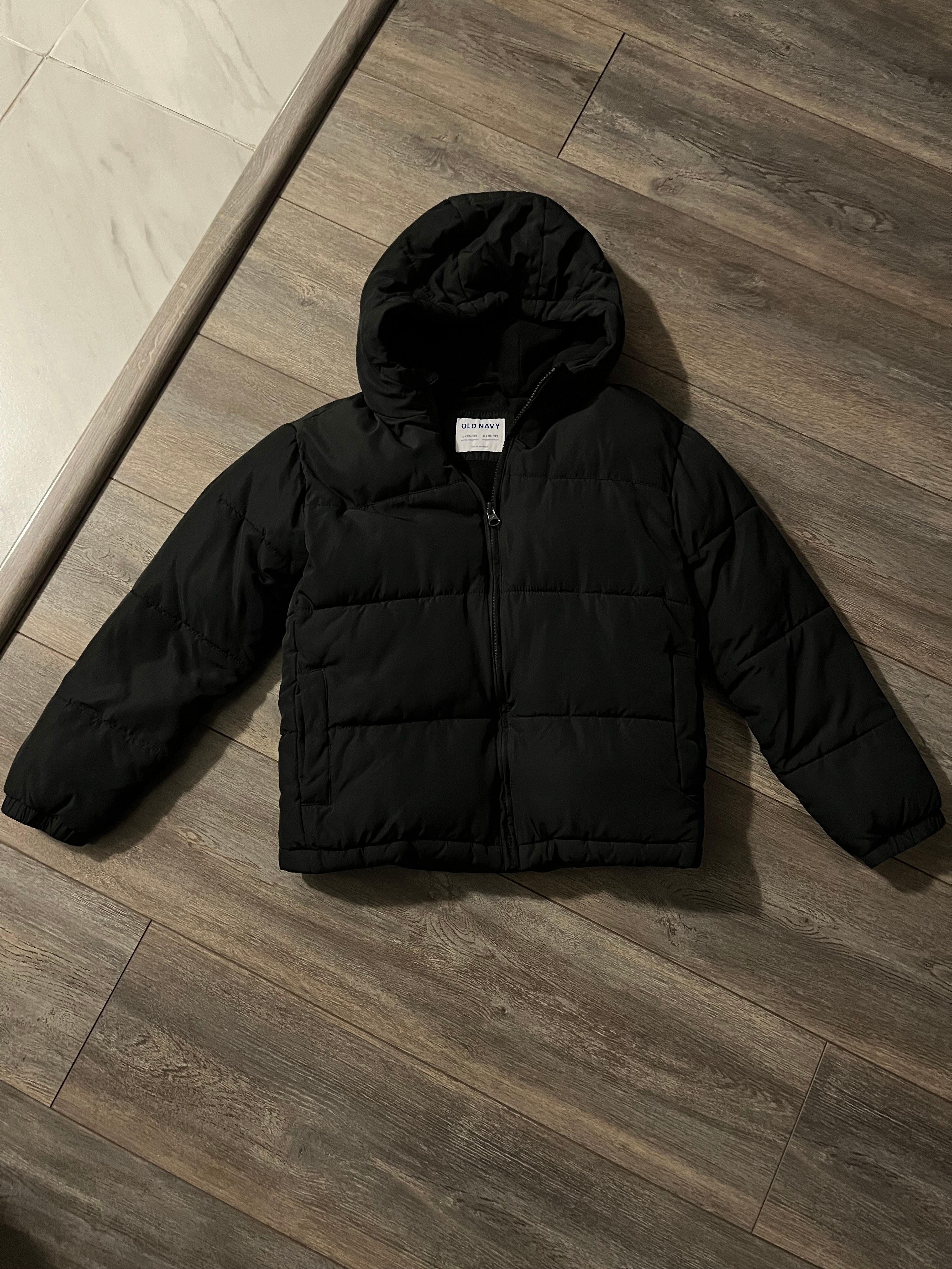 Kids Water-Resistant  Puffer Jacket for Boys, Size L (10-12) - photo 4