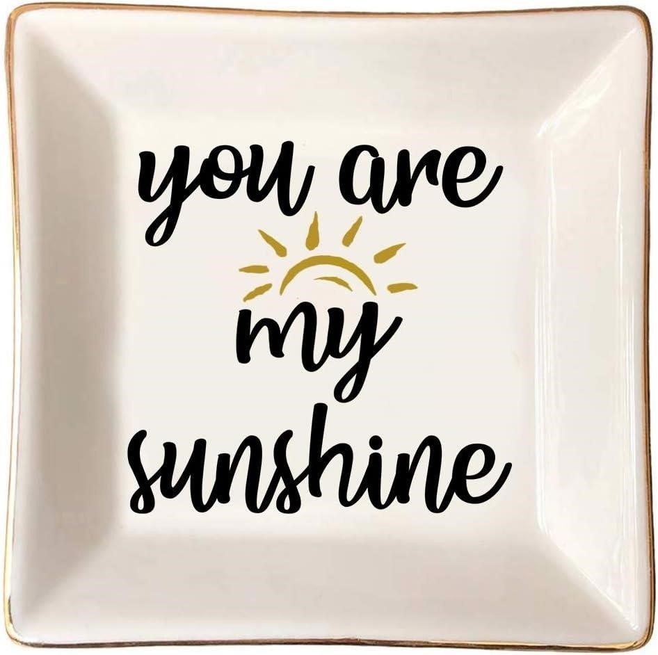 20pcs You are My Sunshine Jewelry Dish